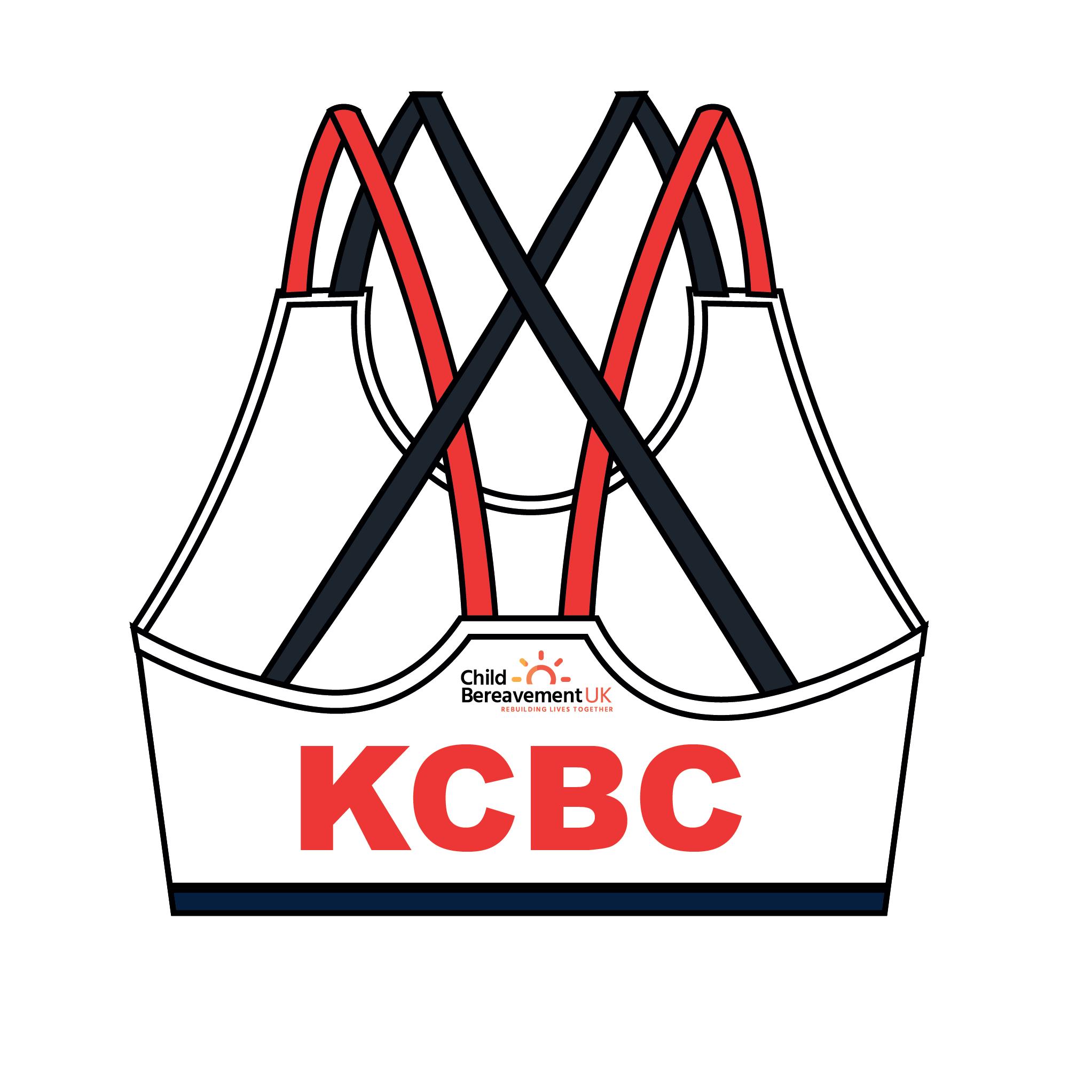 Keble College Oxford Boat Club Strappy Sports Bra