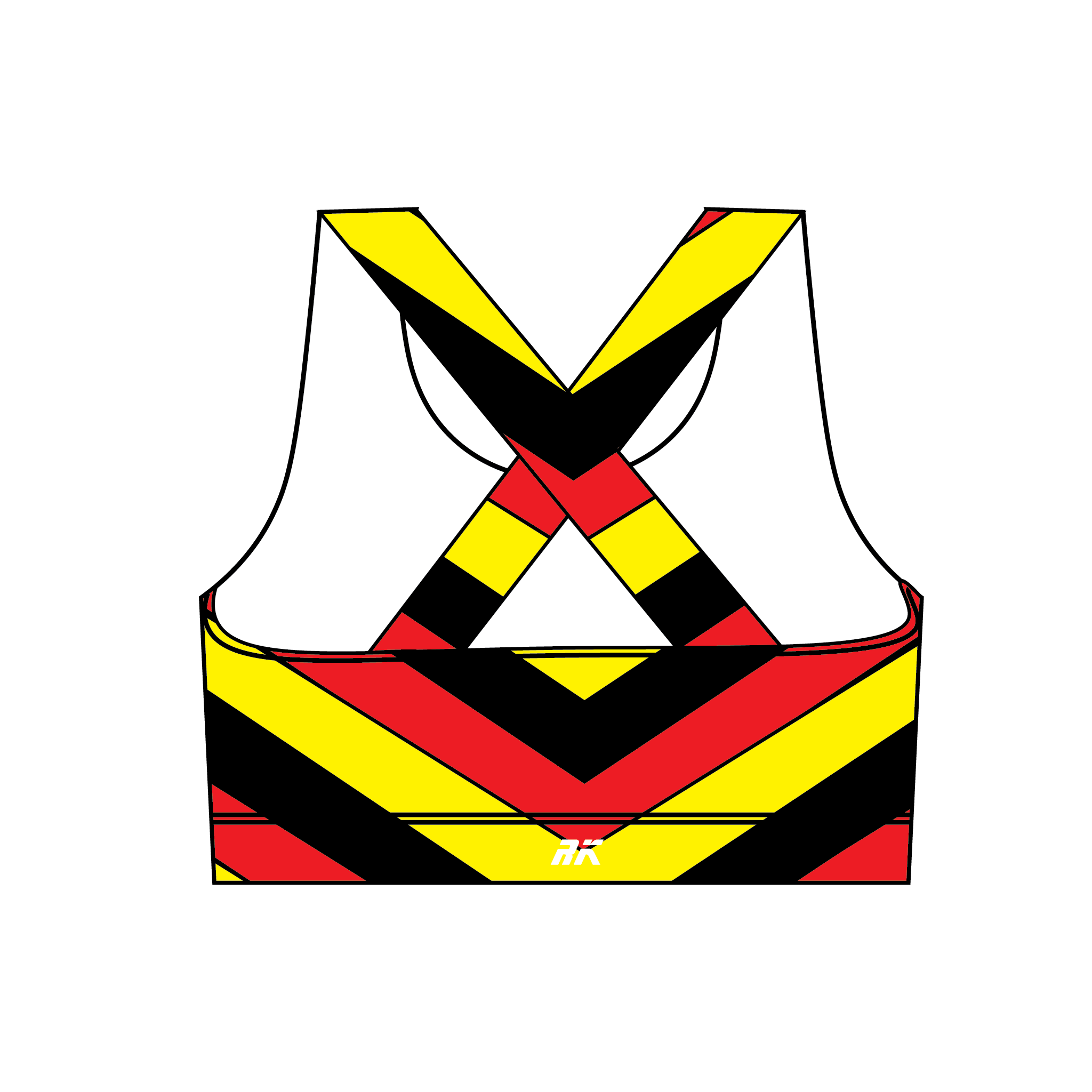 Clare Hall Boat Club Cross Back Sports Bra