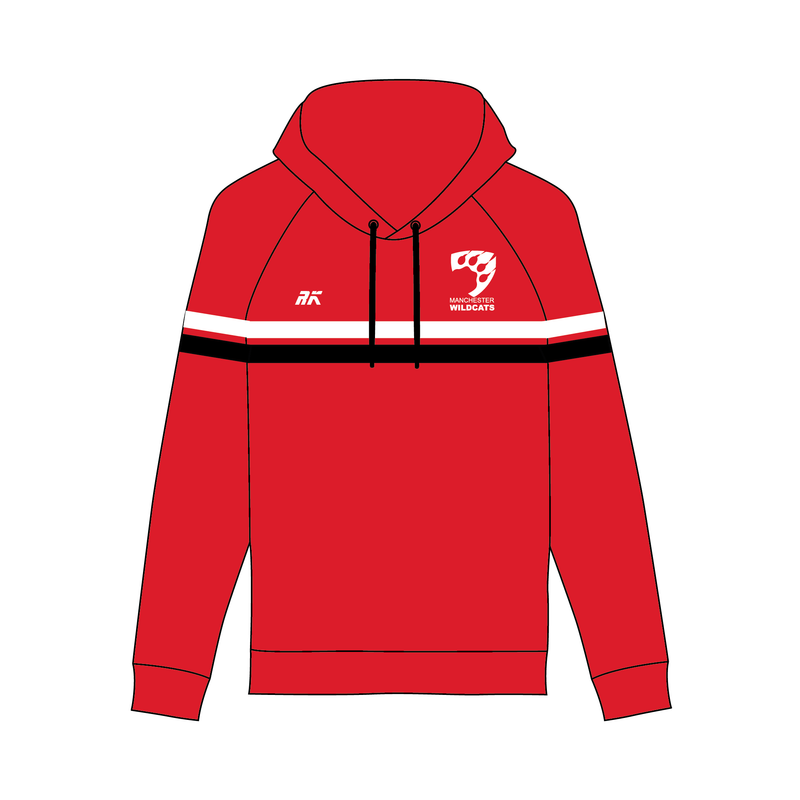 Manchester Wildcats Red Hoodie