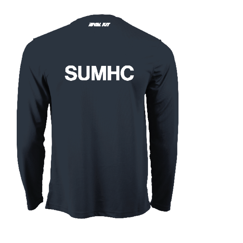 Strathclyde University Men's Hockey Long Sleeve Gym T-shirt