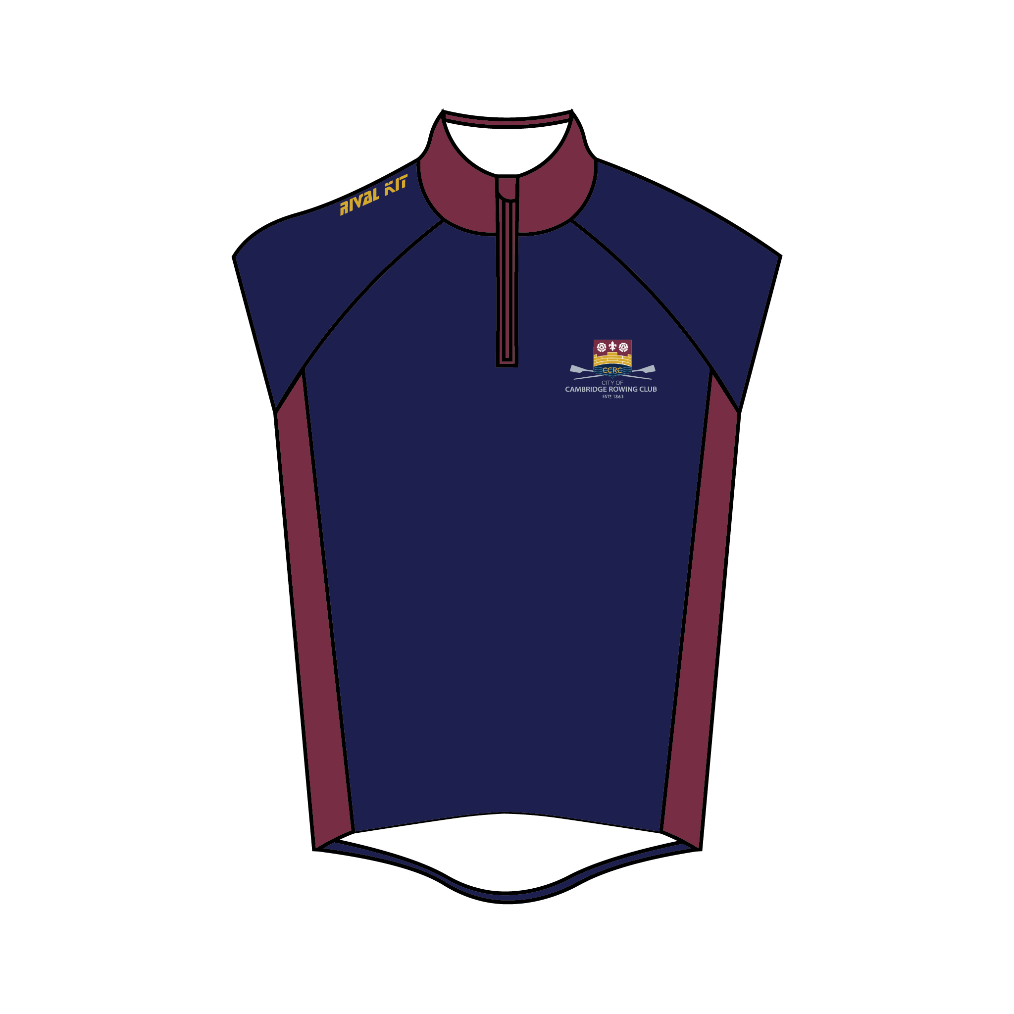 City Of Cambridge Rowing Club Splash Gilet