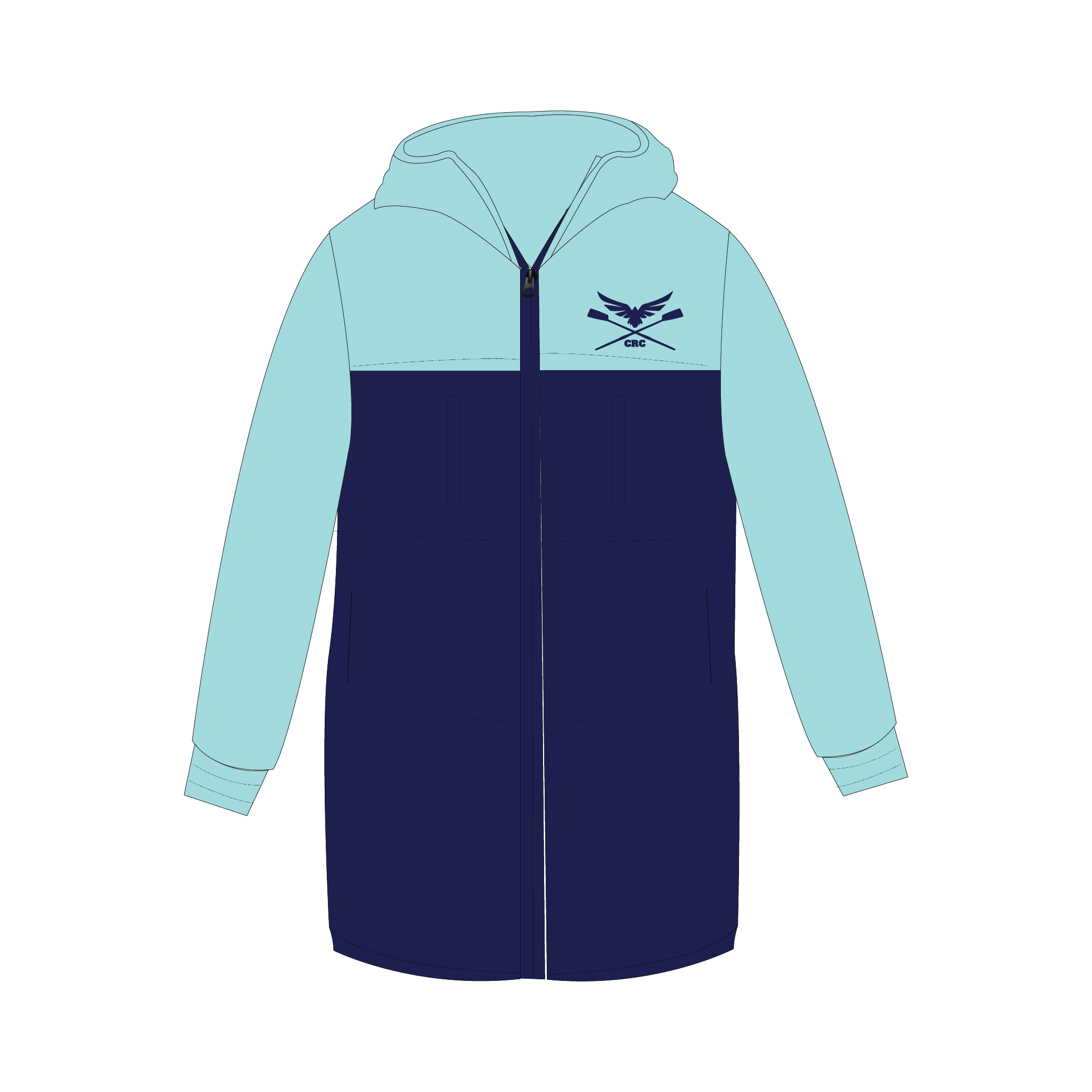 Carrick Rowing Club Stadium Puffa Jacket