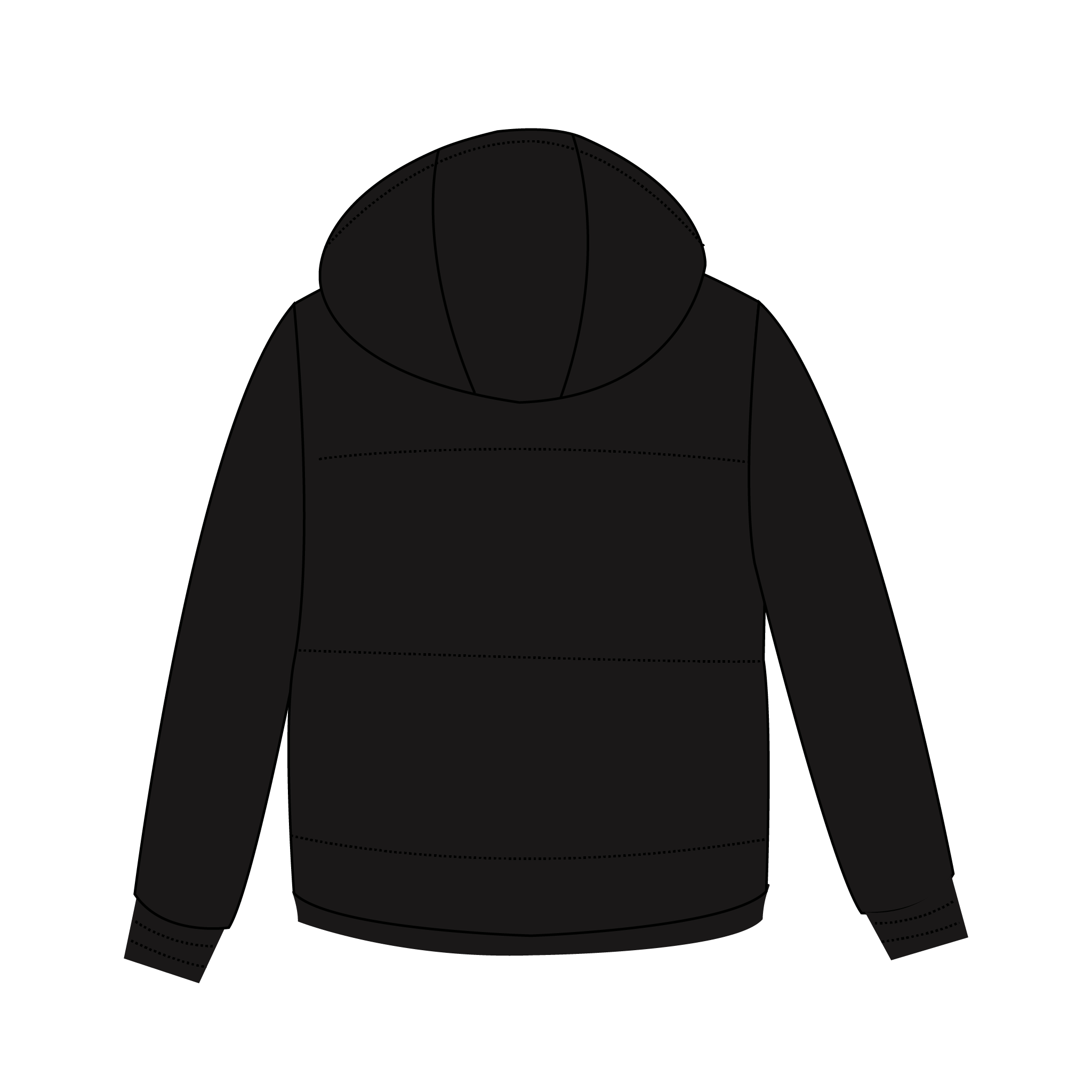 Queen's University Belfast Ladies Boat Club Puffa Jacket