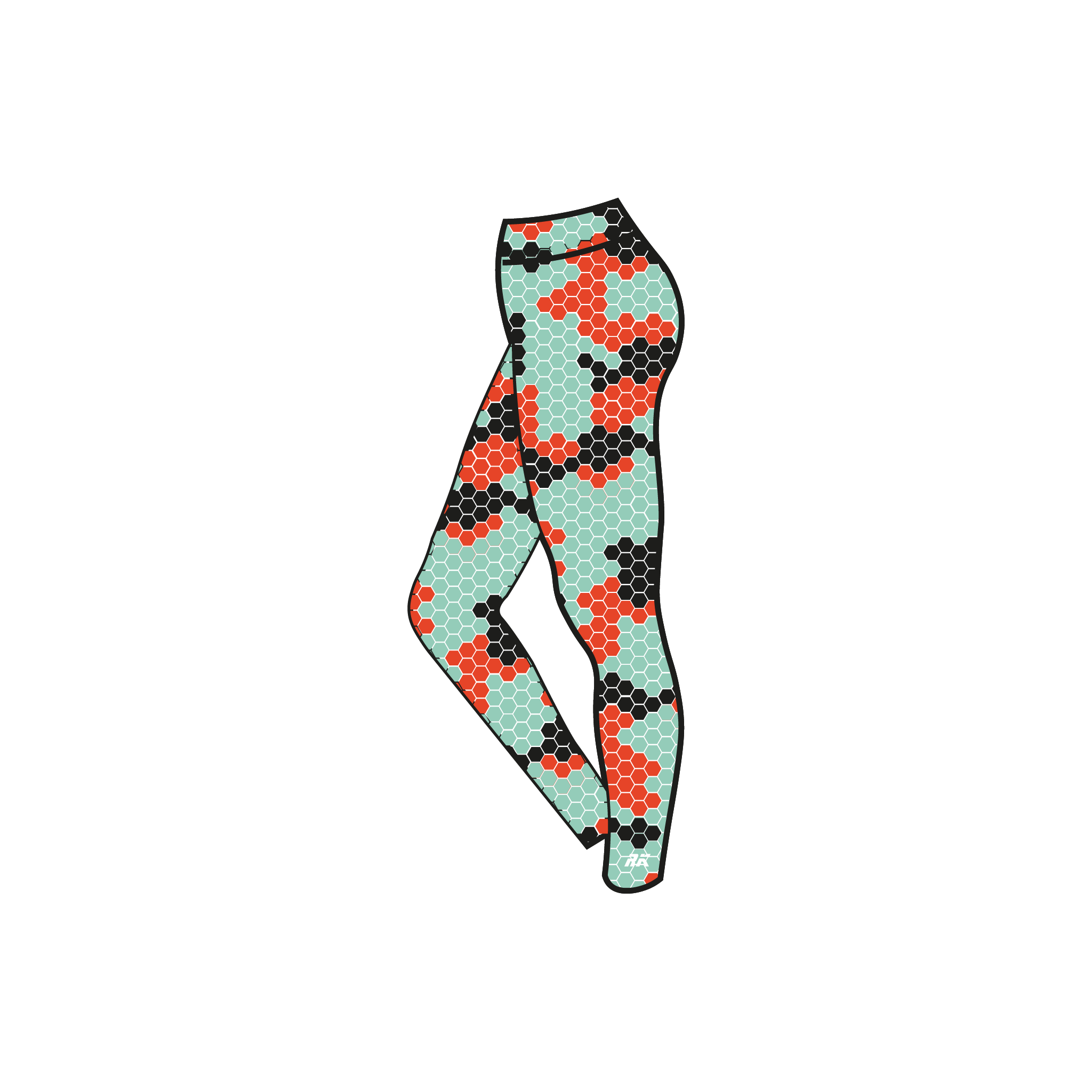 Derby Rowing Club Pattern Leggings