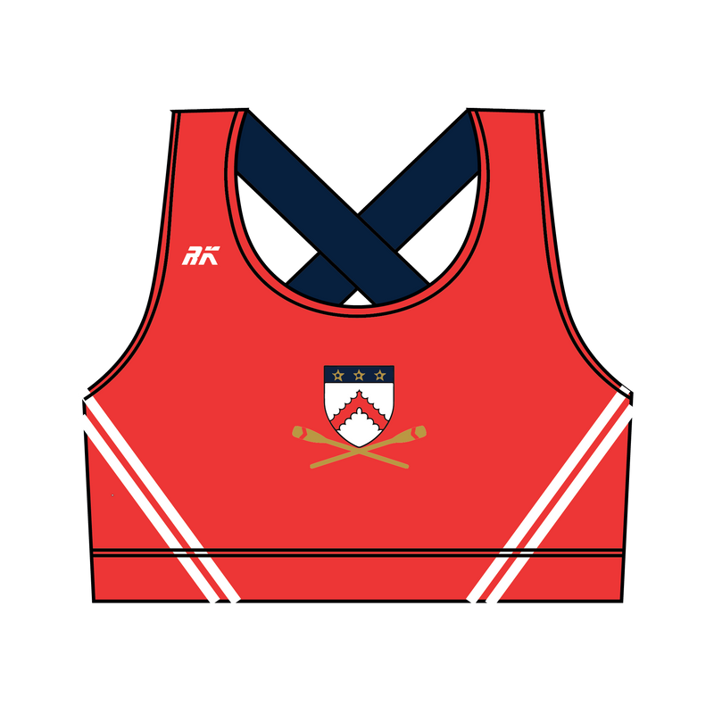 Keble College Oxford Boat Club Cross Back Sports Bra