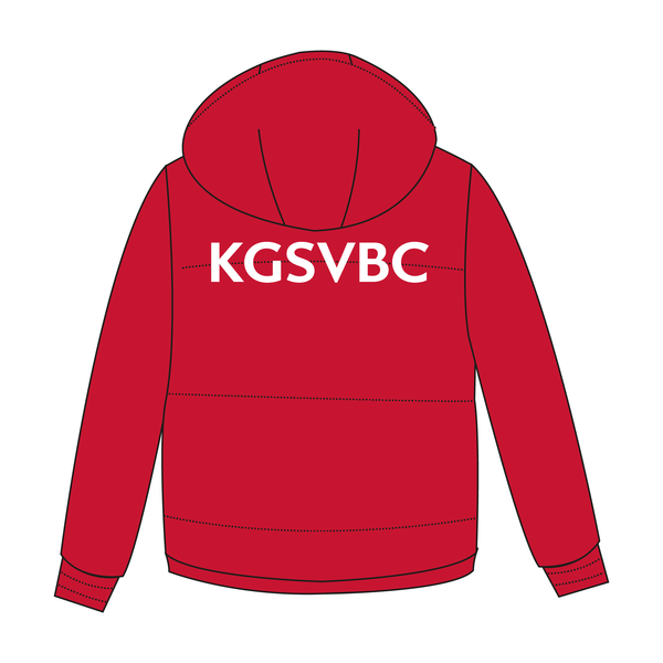 KGSVBC Red Puffa Jacket