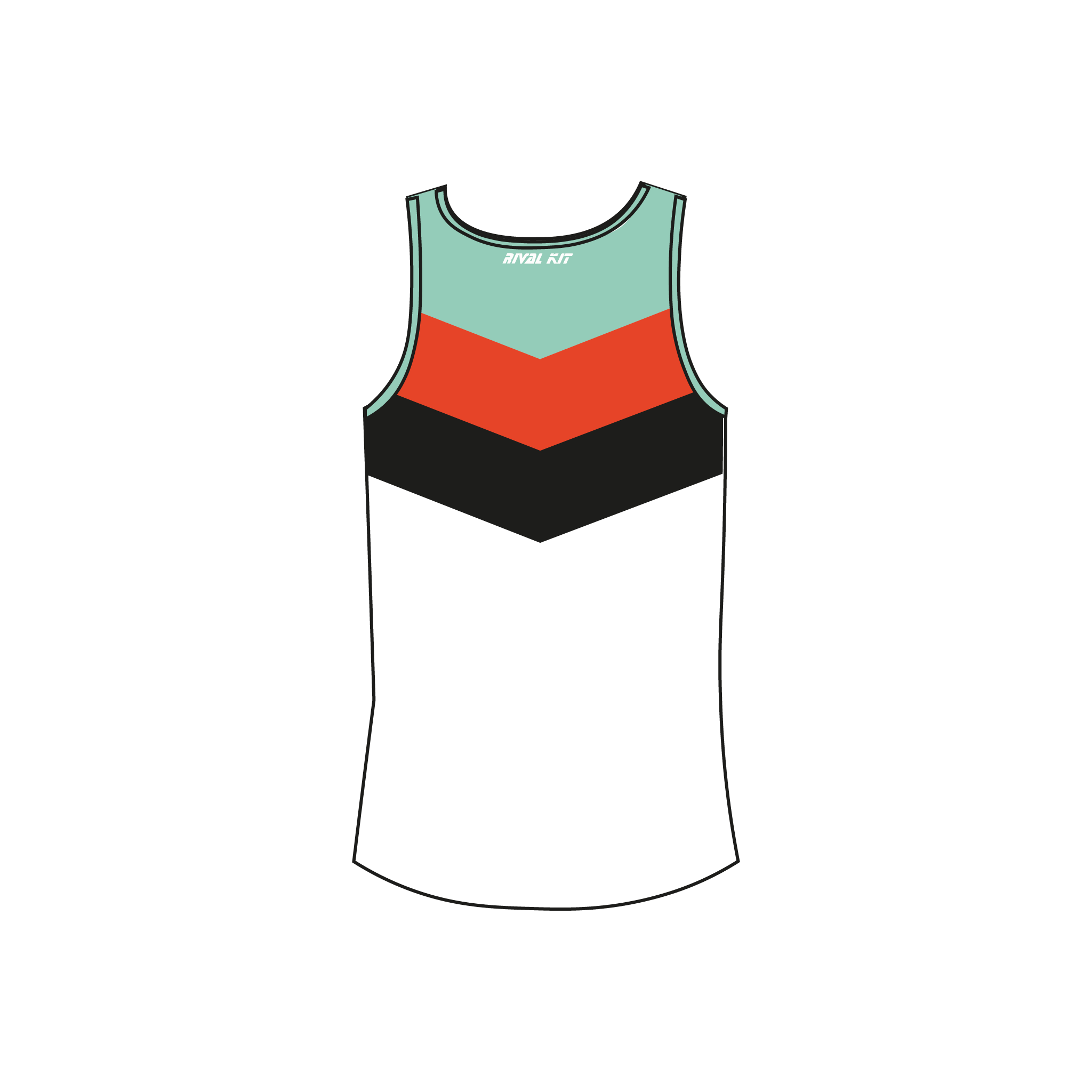 Derby Rowing Club Chest Stripe Gym Vest