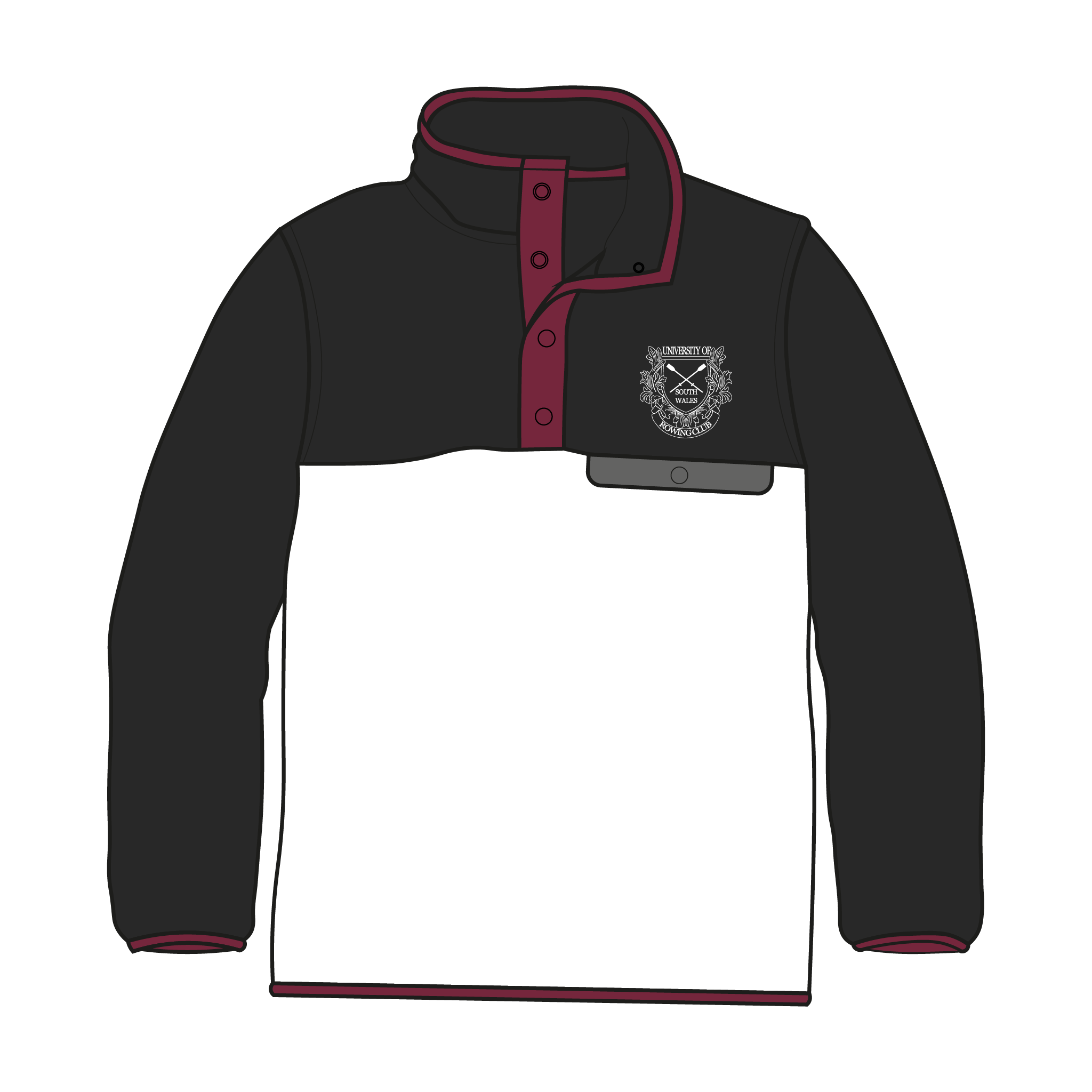 University of South Wales Rowing Club Pocket Fleece