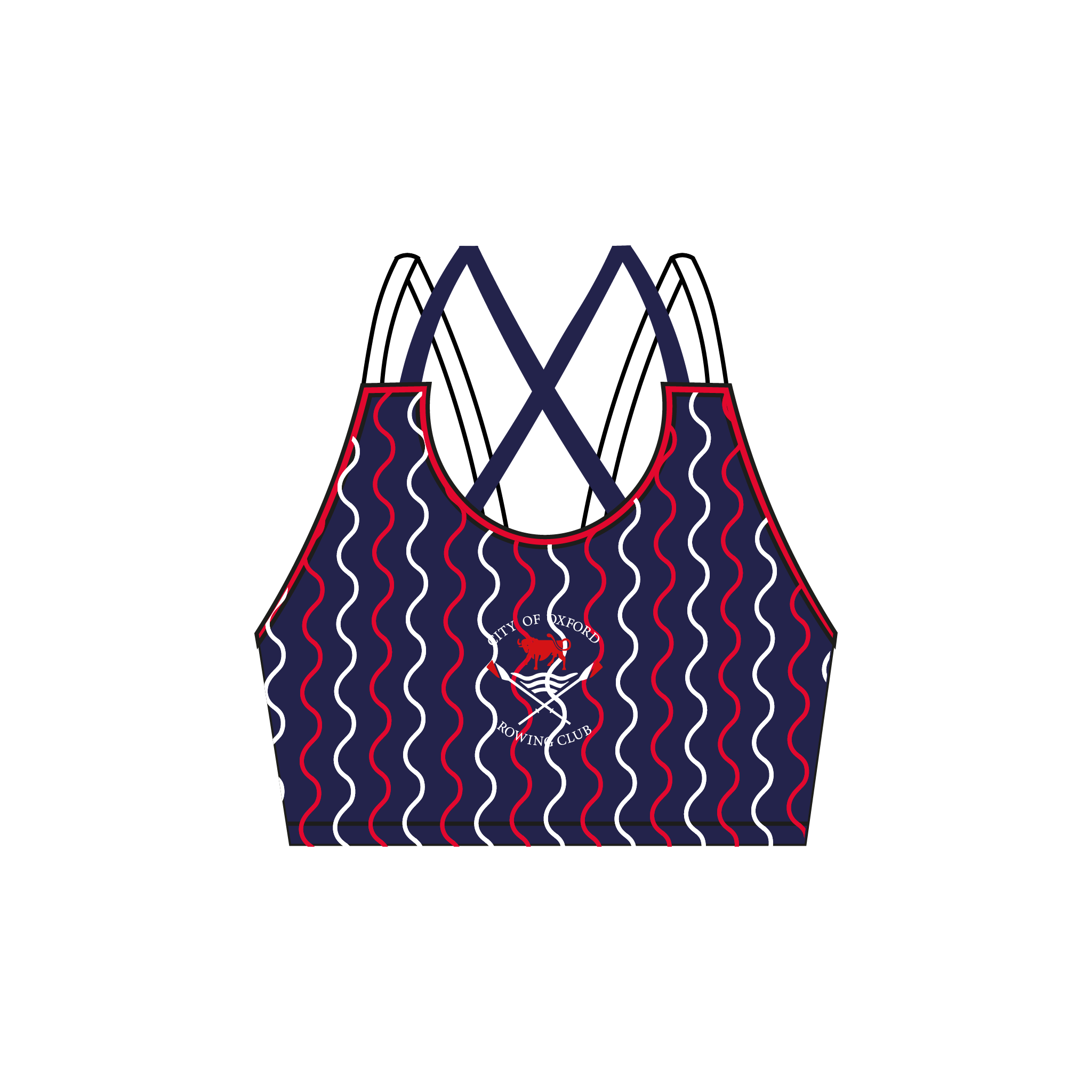 City of Oxford RC Strappy Sports Bra