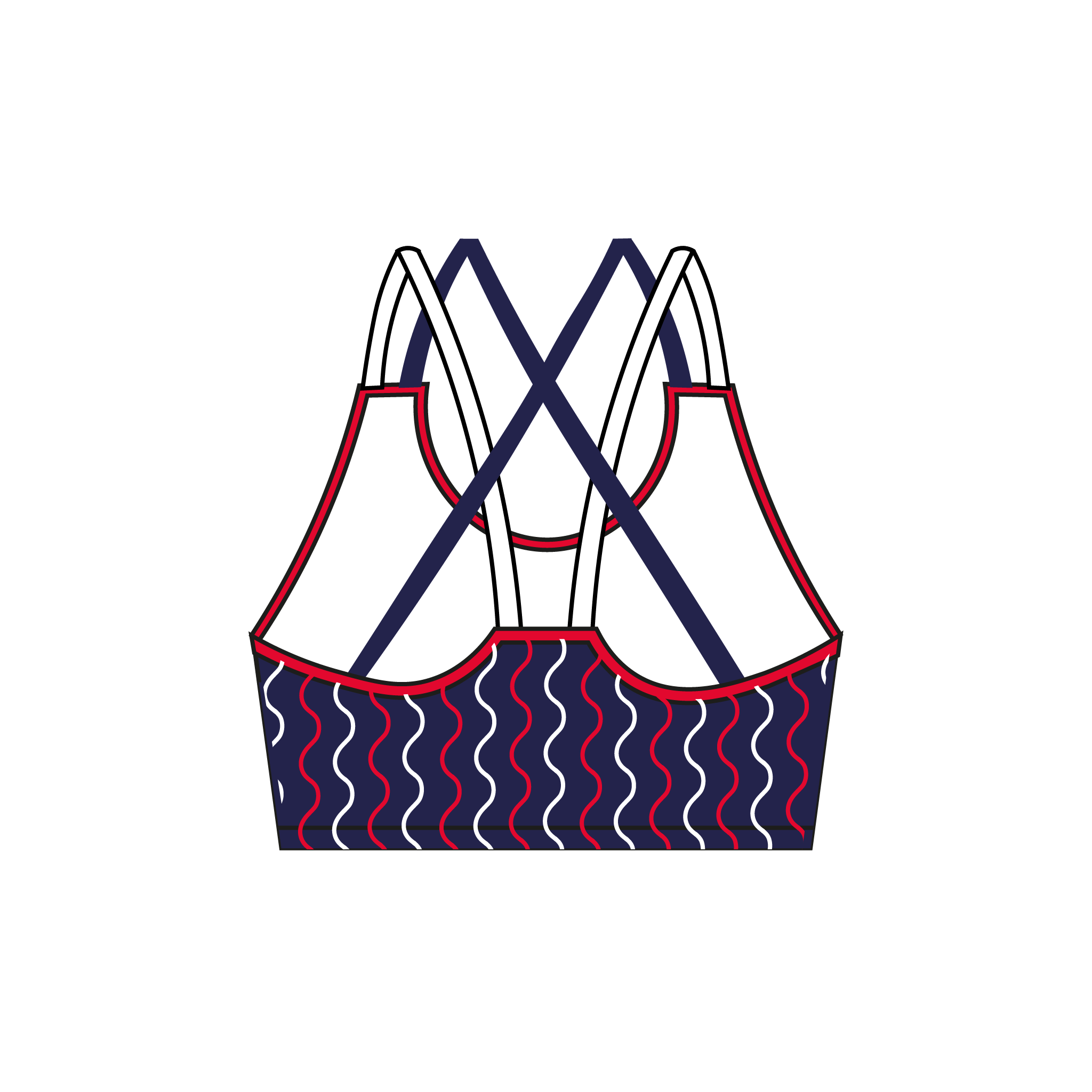 City of Oxford RC Strappy Sports Bra