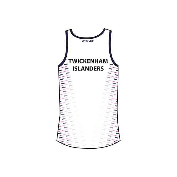 Twickenham Islanders Gym Vest White