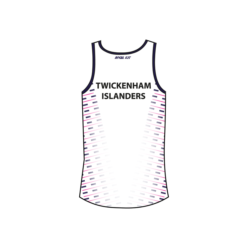 Twickenham Islanders Gym Vest White