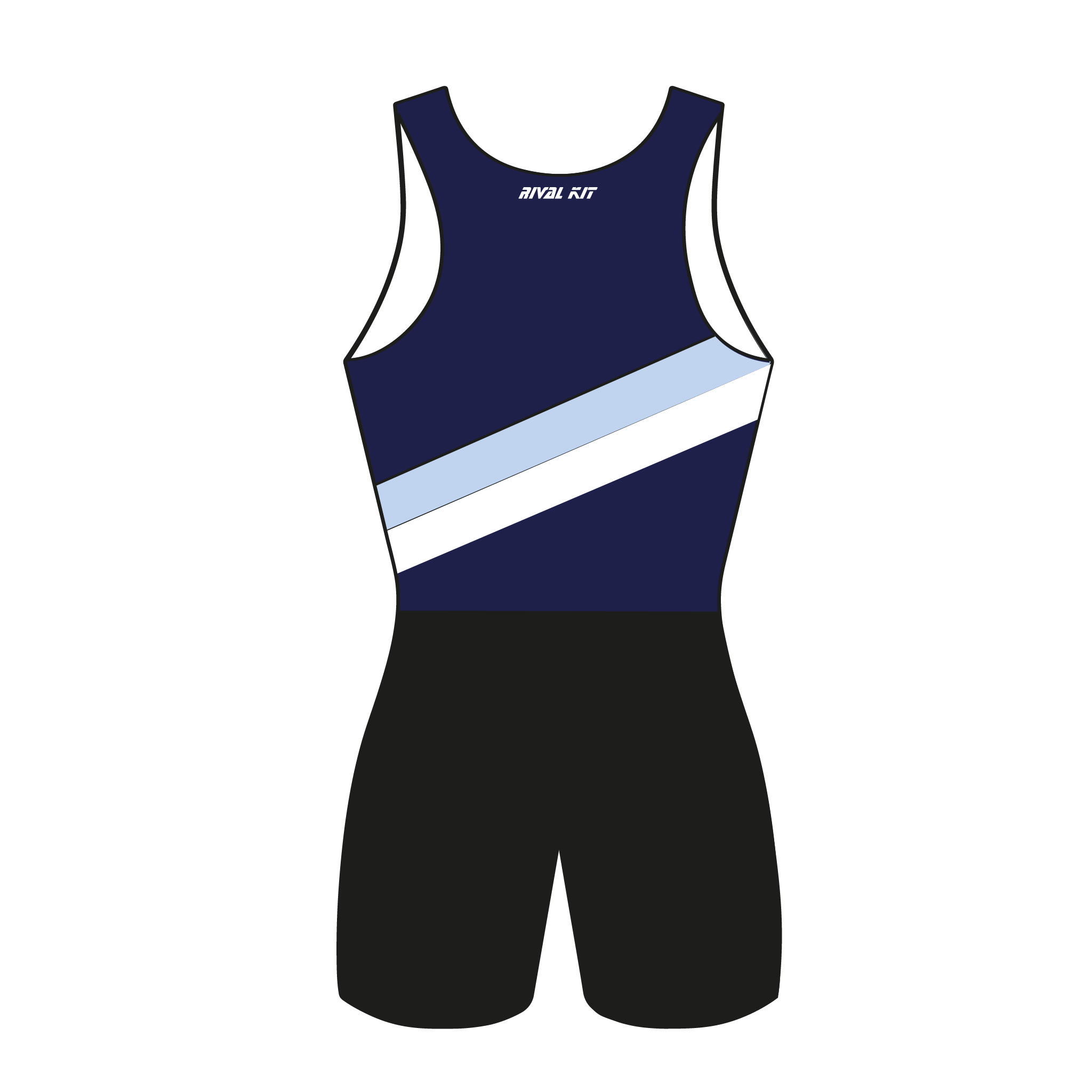 University of Gloucestershire Rowing Club Navy AIO