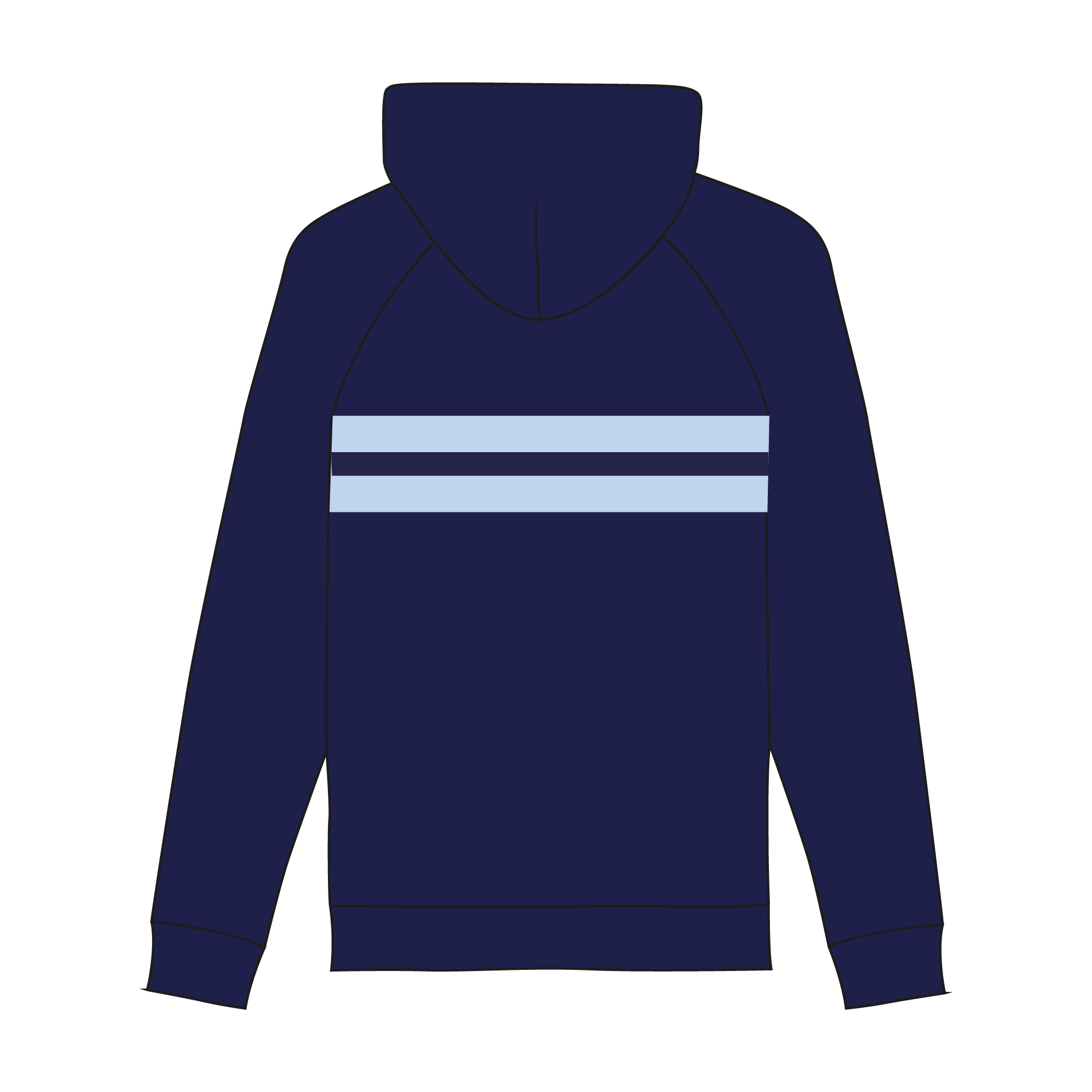 University of Gloucestershire Rowing Club Hoodie