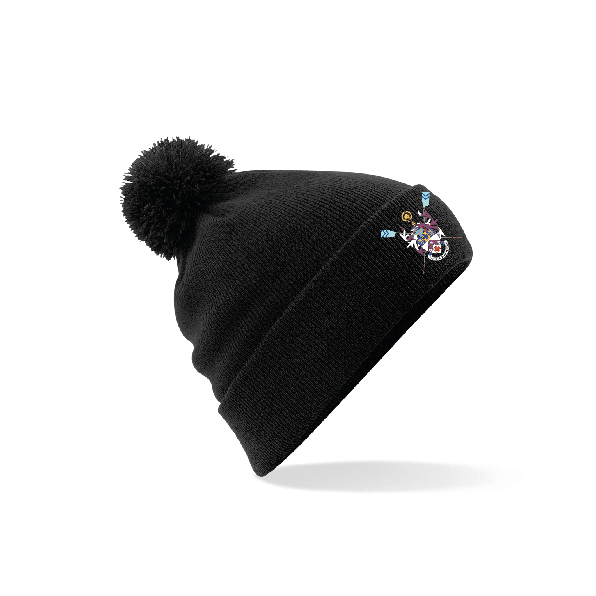 Hild Bede Black Bobble Hat