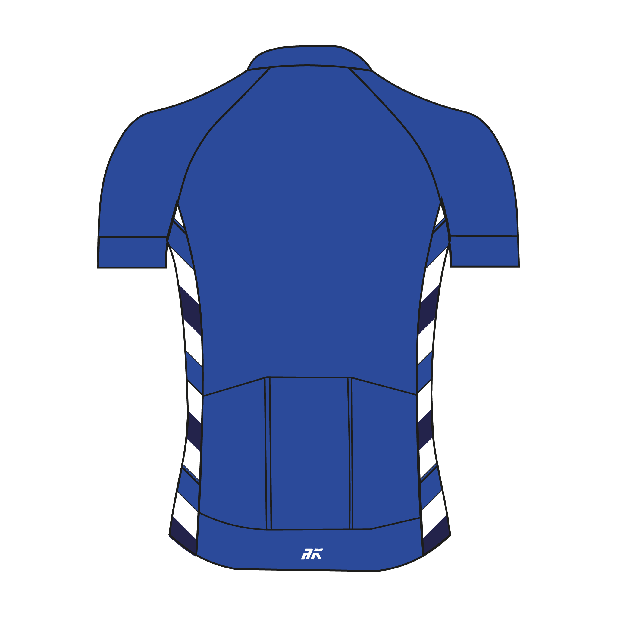 Old Canfordian Boat Club Blue Cycling jersey