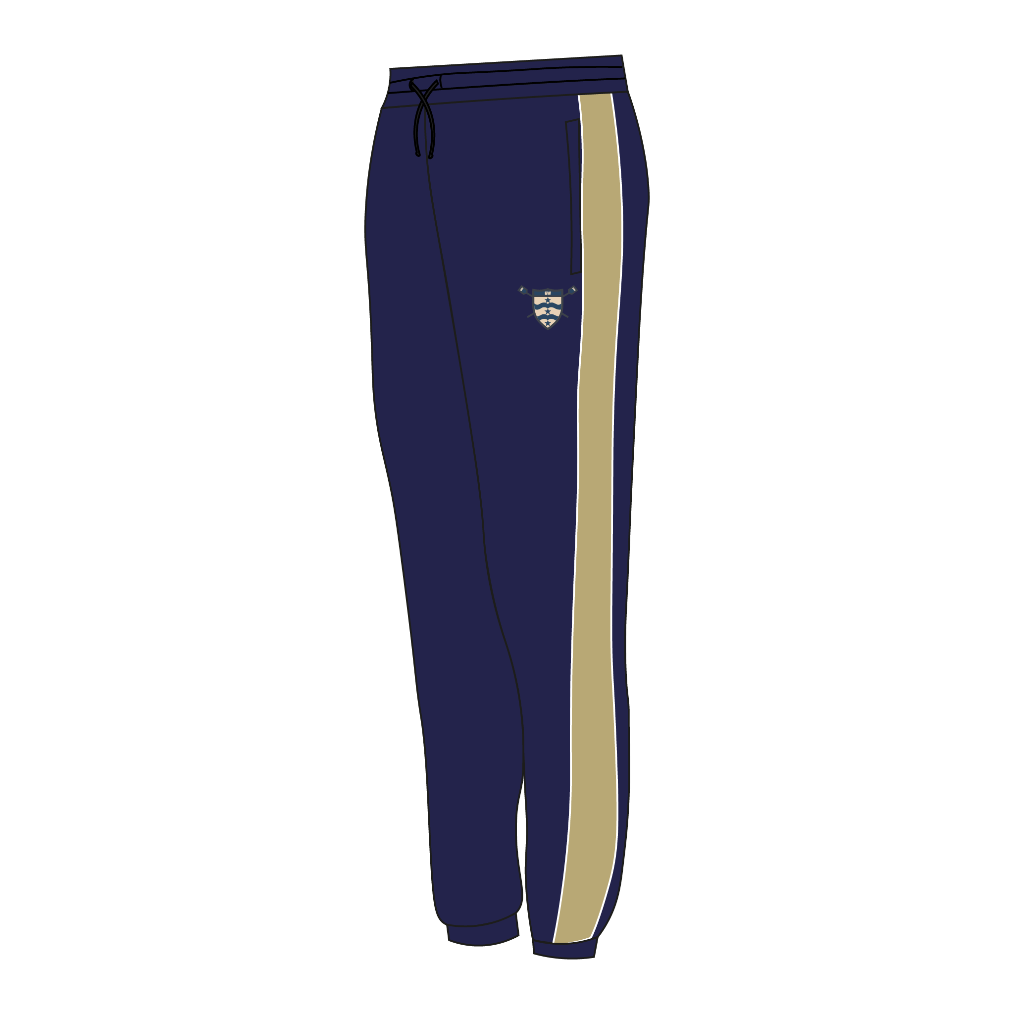 George Washington Men's Rowing Bespoke Joggies
