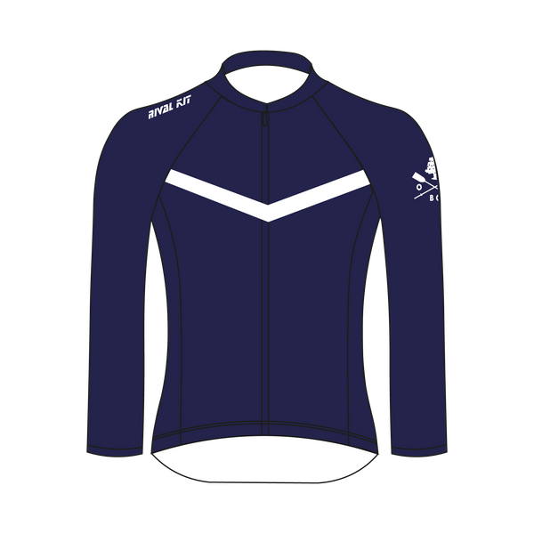 Old Canfordian Boat Club Long Sleeve Navy Cycling Jersey