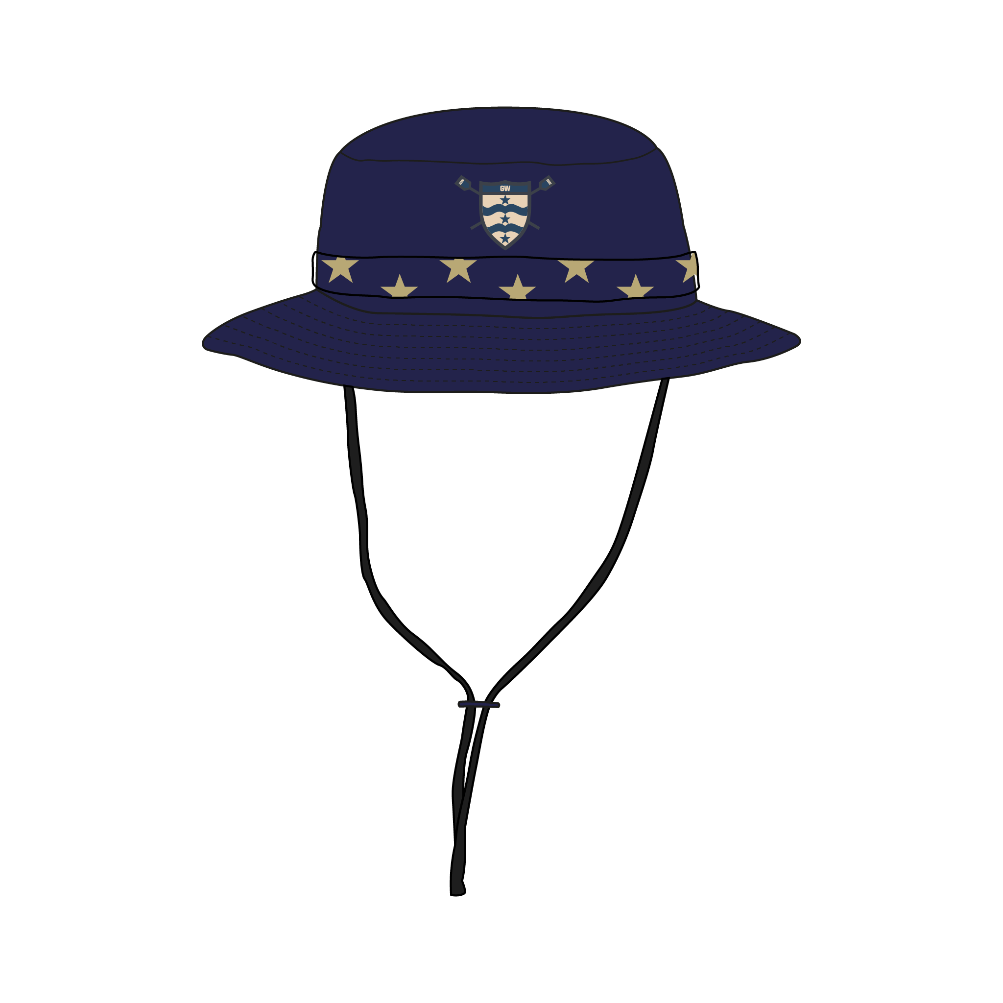 George Washington Men's Rowing Boonie