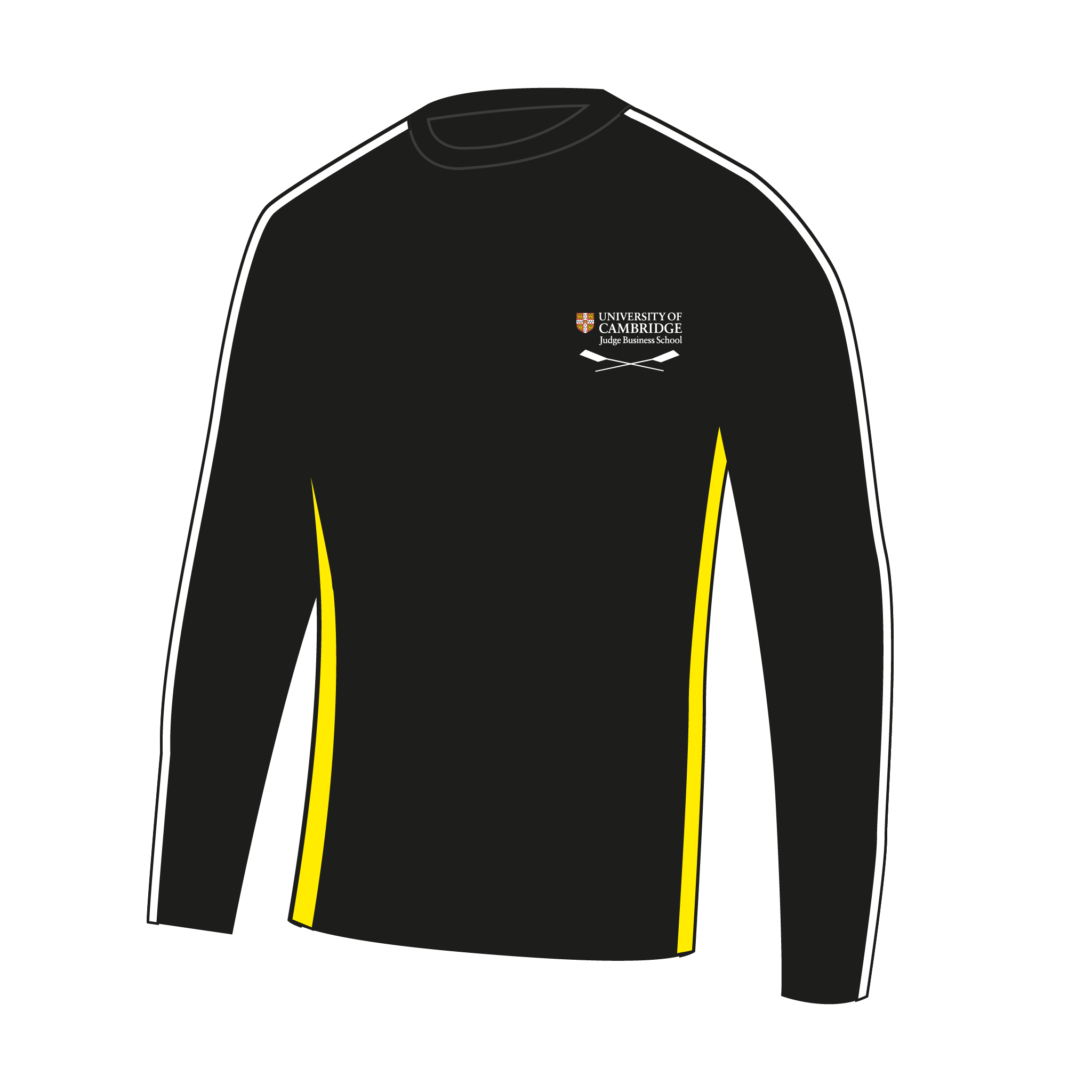 Judge Business School Boat Club Bespoke Long Sleeve Gym T-Shirt