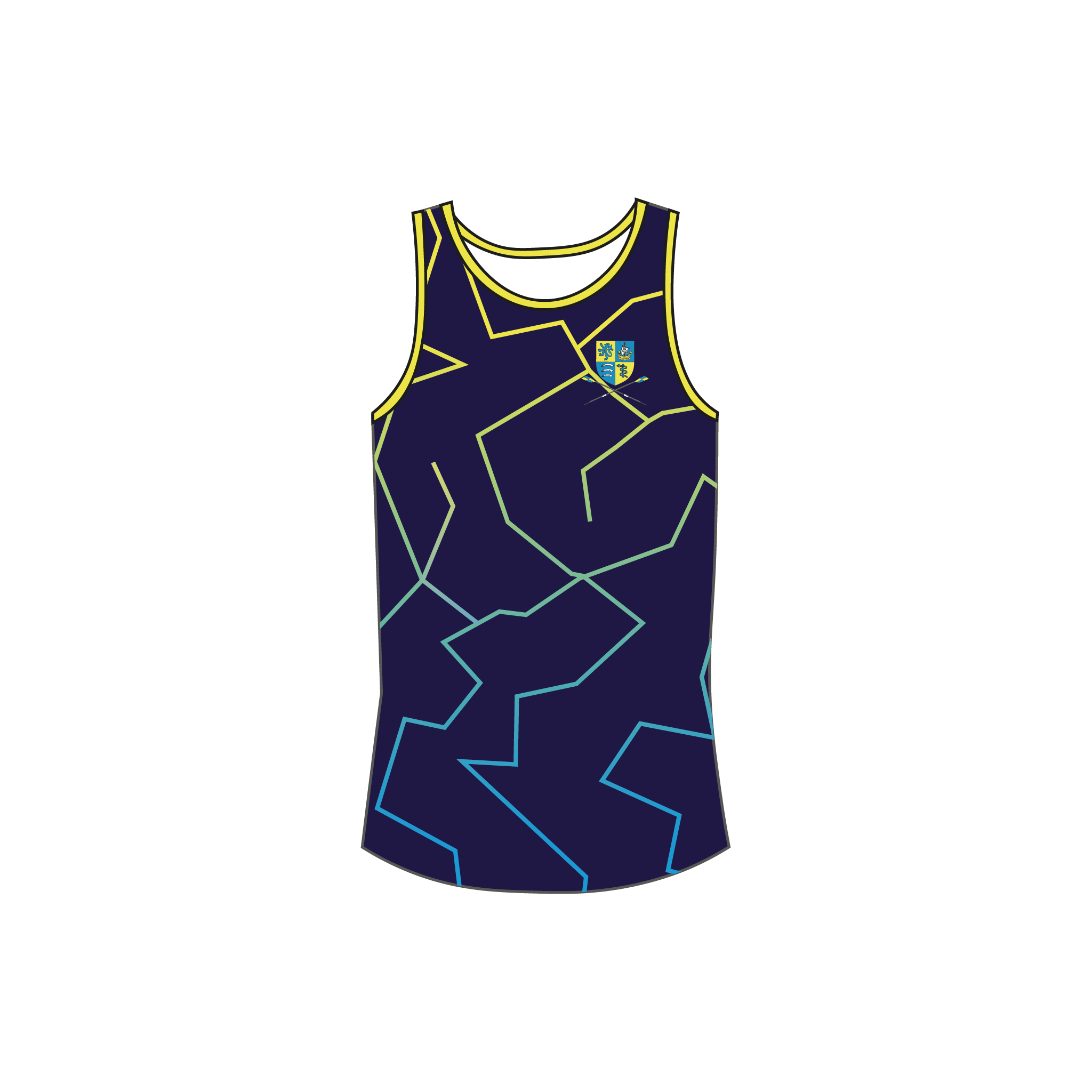 RUMSBC Navy Gym Vest