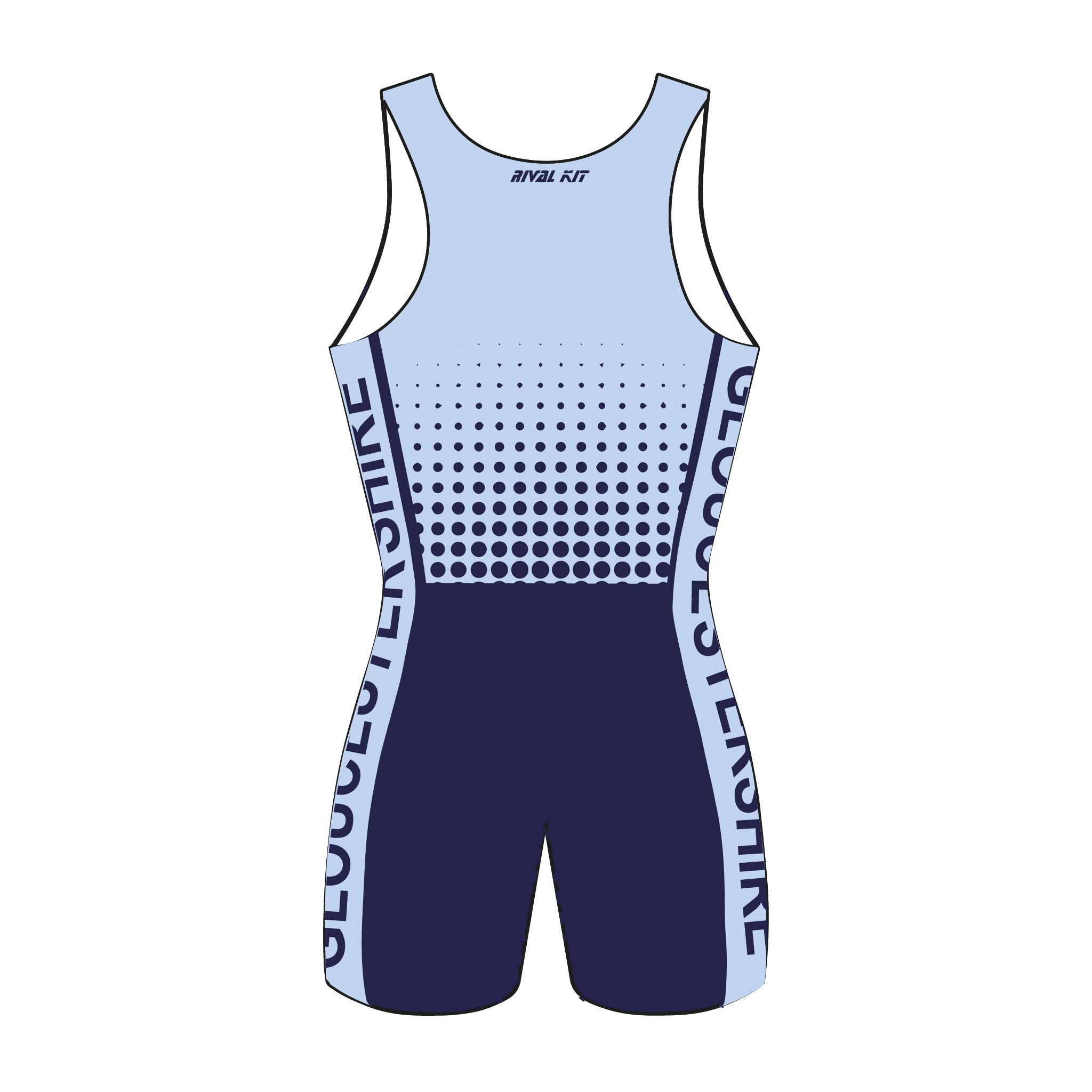 University of Gloucestershire Rowing Club Blue AIO