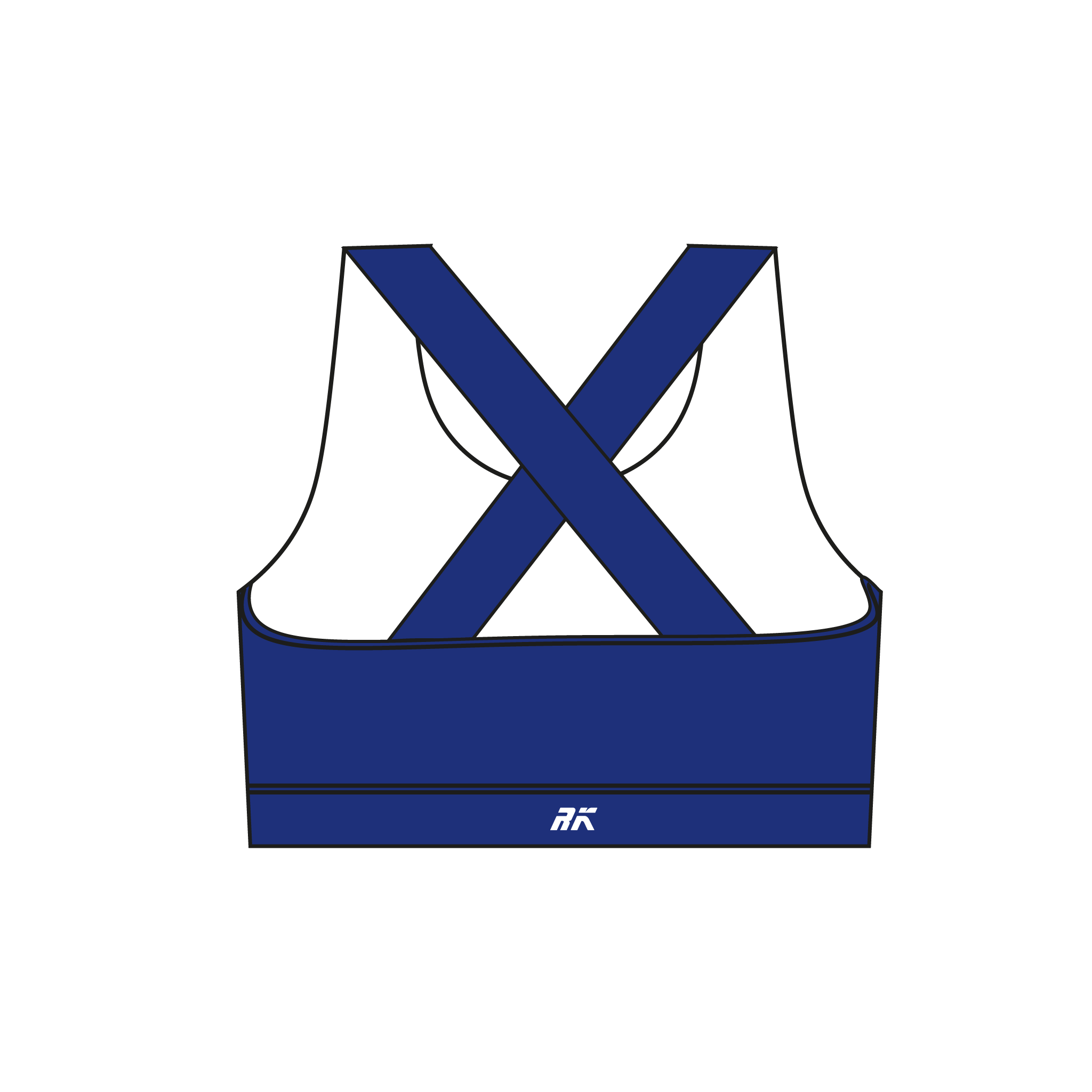 Berwick ARC Blue Sports Bra