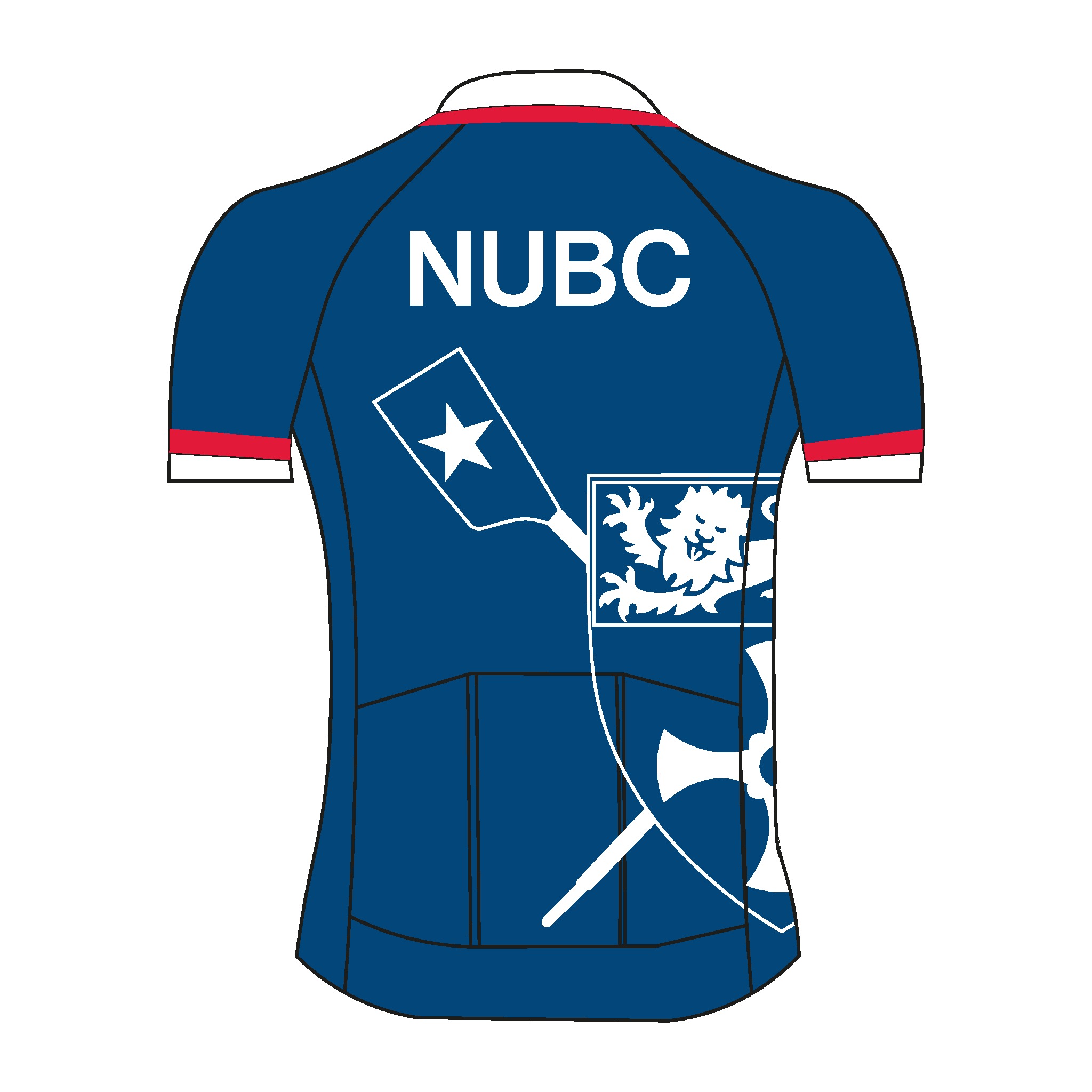 Newcastle University BC Varsity Short Sleeve Cycling Jersey