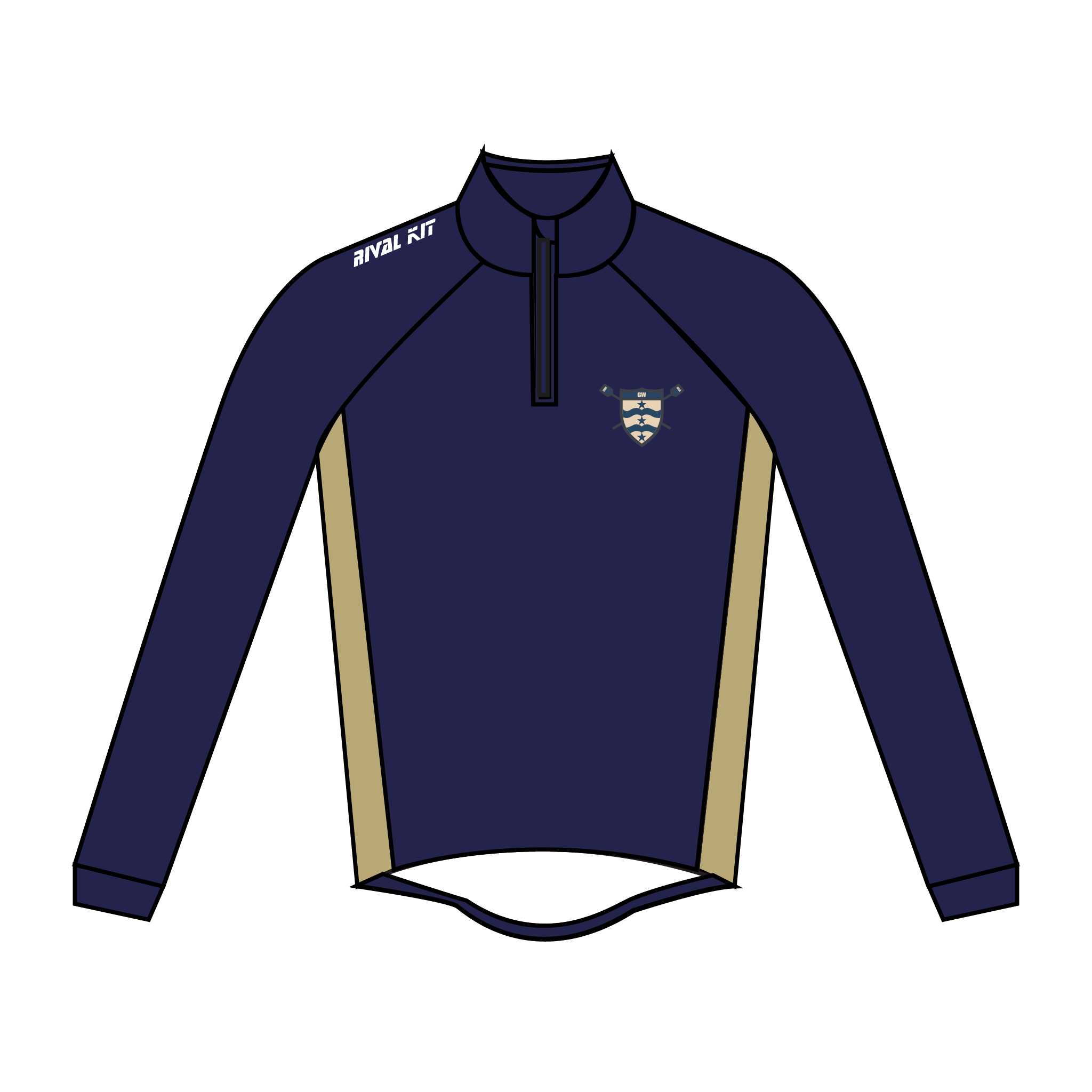 George Washington Men's Rowing Thermal Splash Jacket