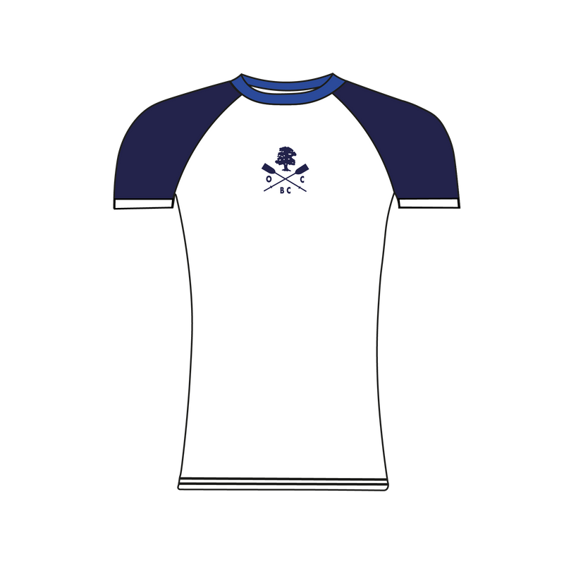 Old Canfordian Boat Club Navy and White Short Sleeve Base Layer