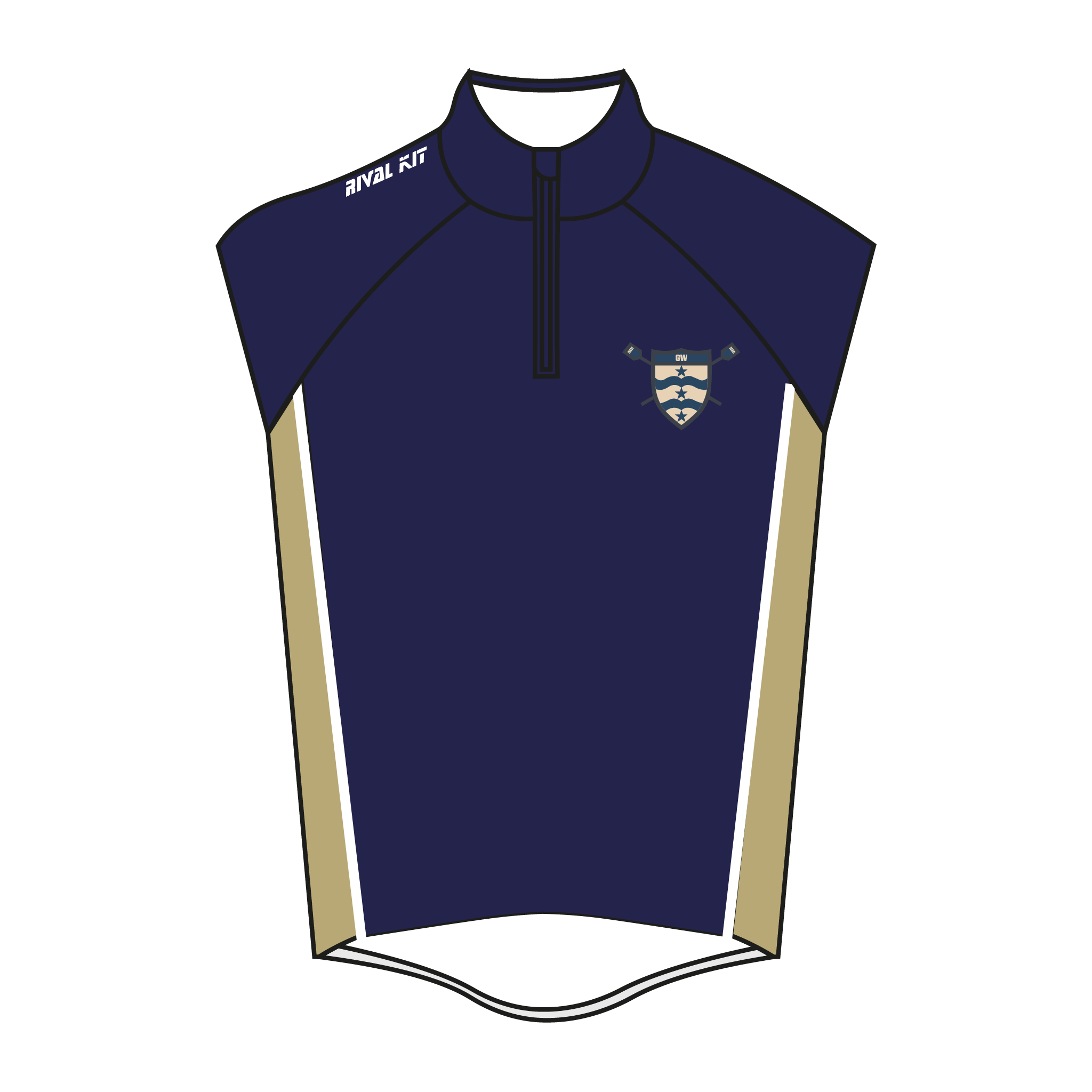 George Washington Men's Rowing Gilet