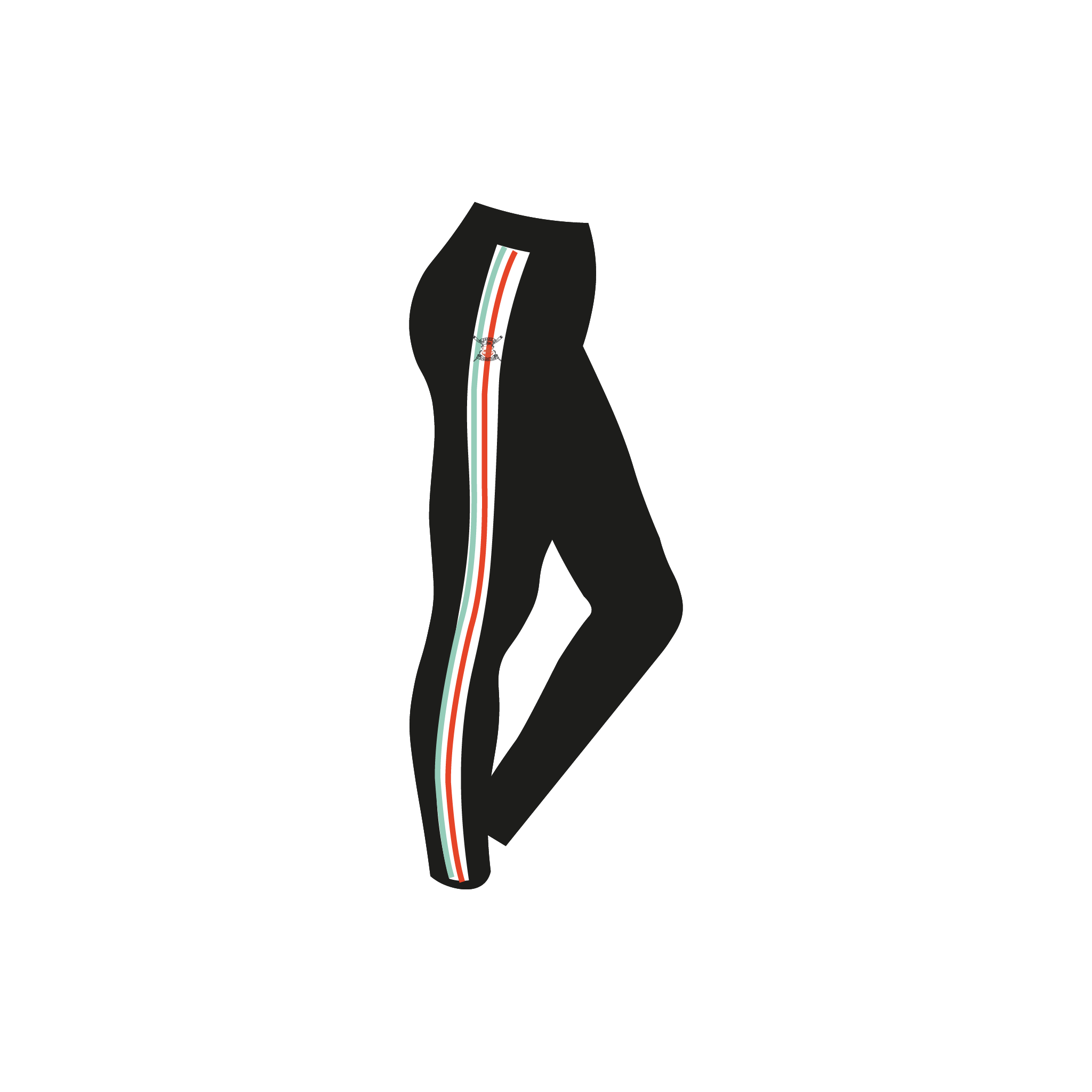 Derby Rowing Club Black Leggings
