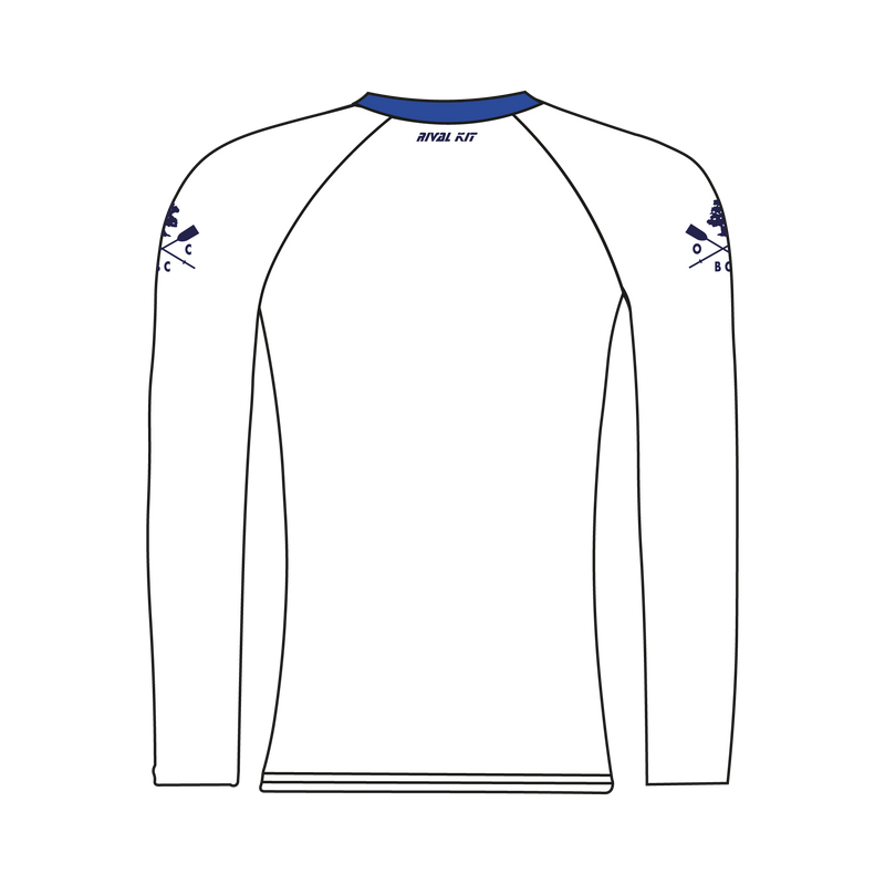 Old Canfordian Boat Club White Long Sleeve Base Layer