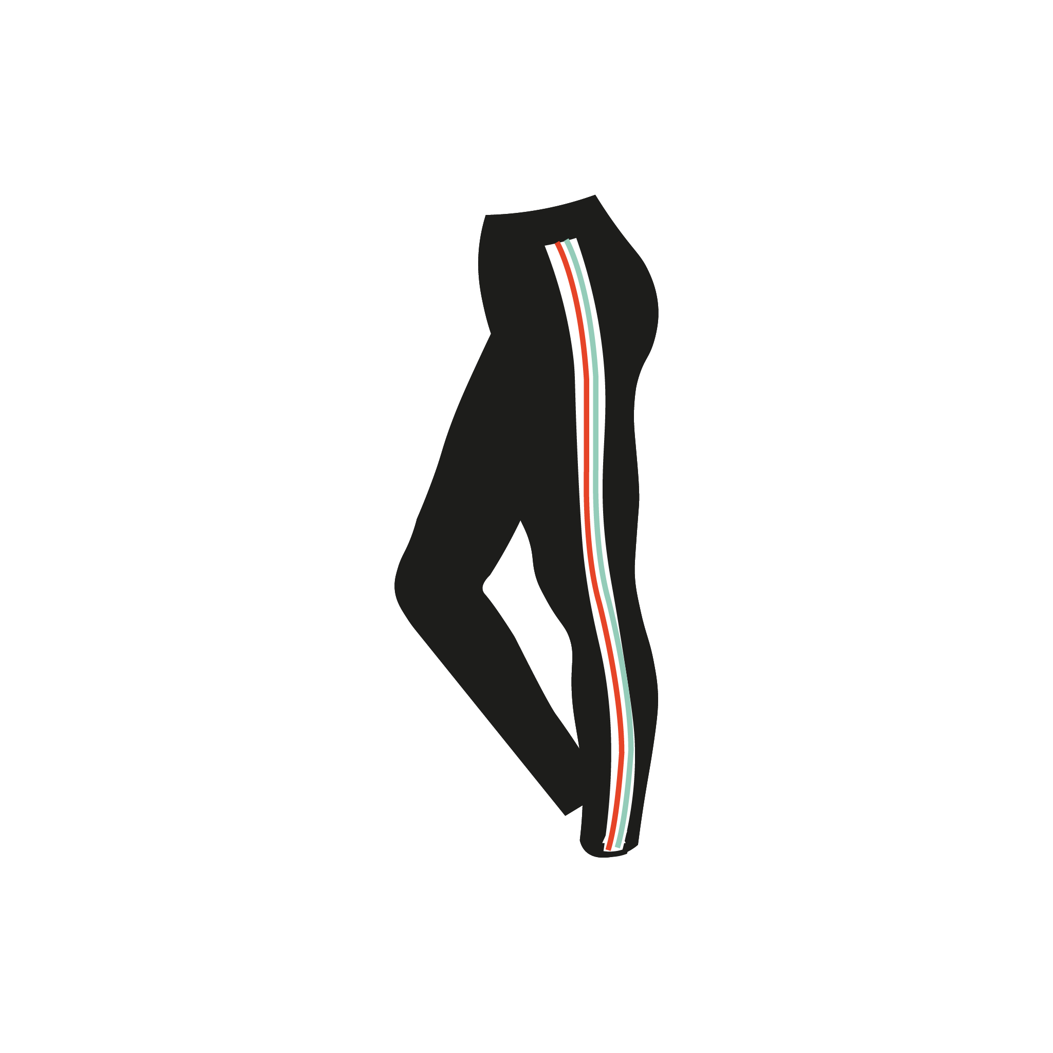 Derby Rowing Club Black Leggings