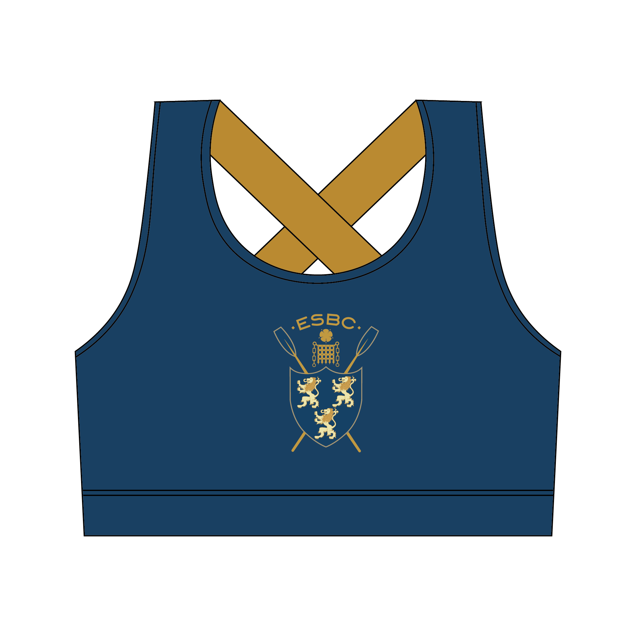 Emanuel School Race Day Sports Bra