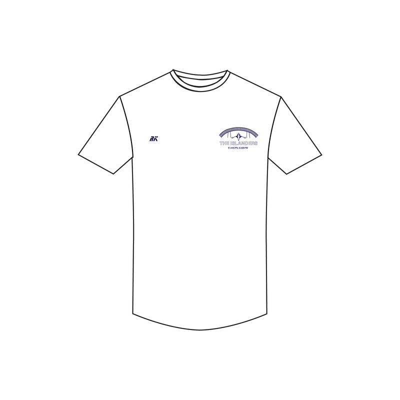 Twickenham Islanders Bespoke Gym T-Shirt White