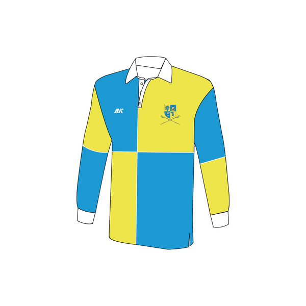 RUMSBC Blue and Yellow Rugby Shirt