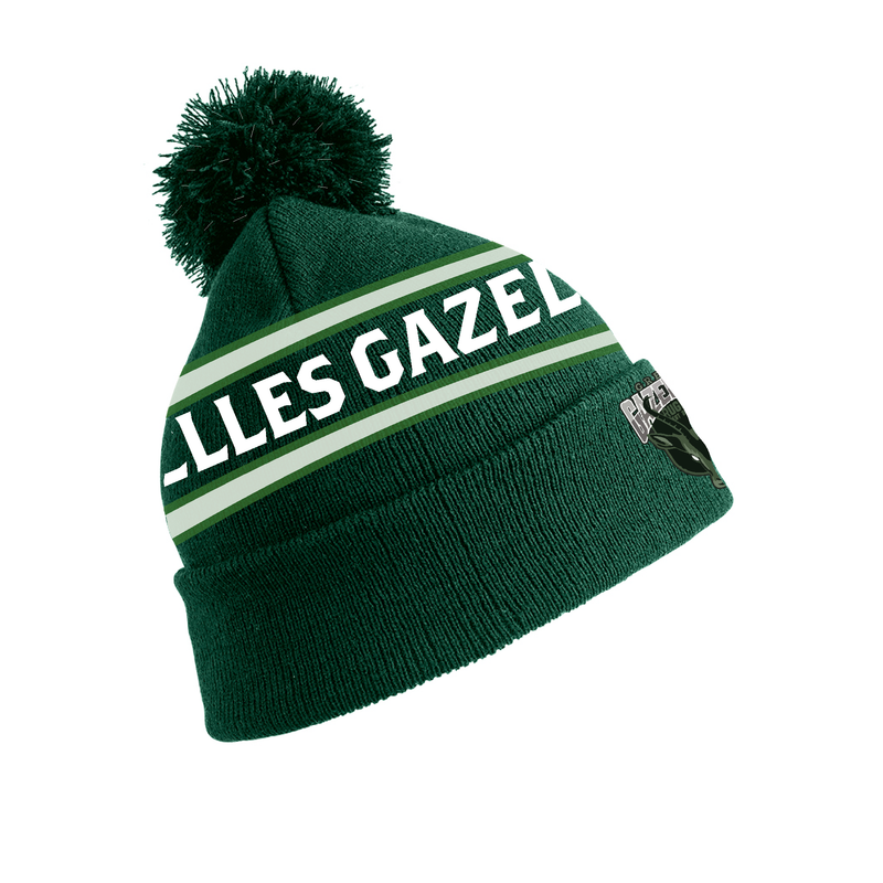 Green Gazelles Rugby Club Bobble Hat
