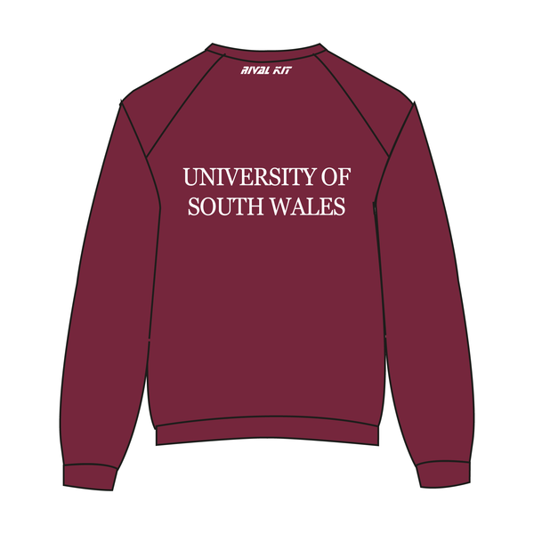 University of South Wales Rowing Club Maroon Sweatshirt