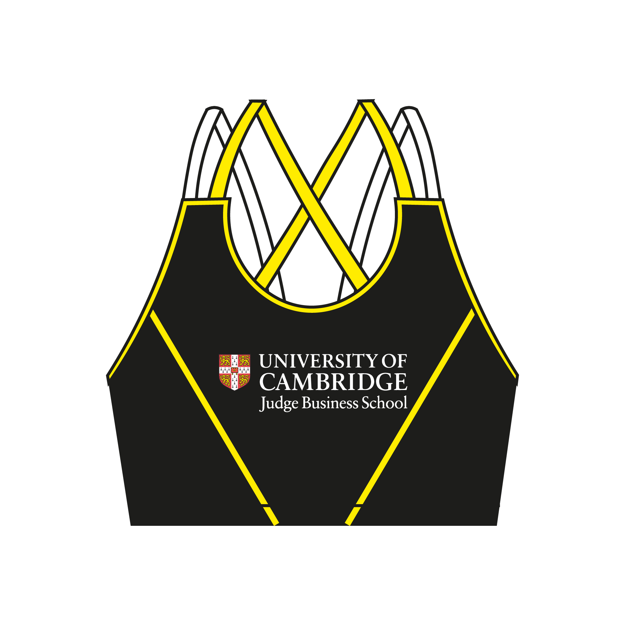Judge Business School Boat Club Strappy Sports Bra