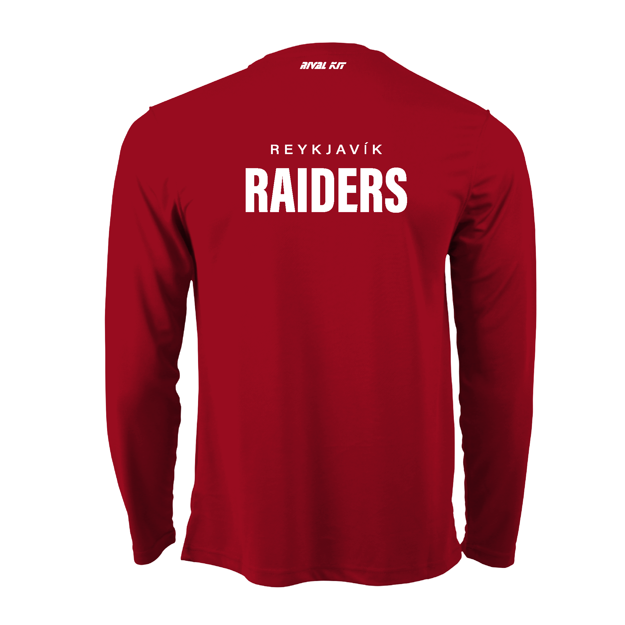 Reykjavík Raiders Long Sleeve Gym Top Red