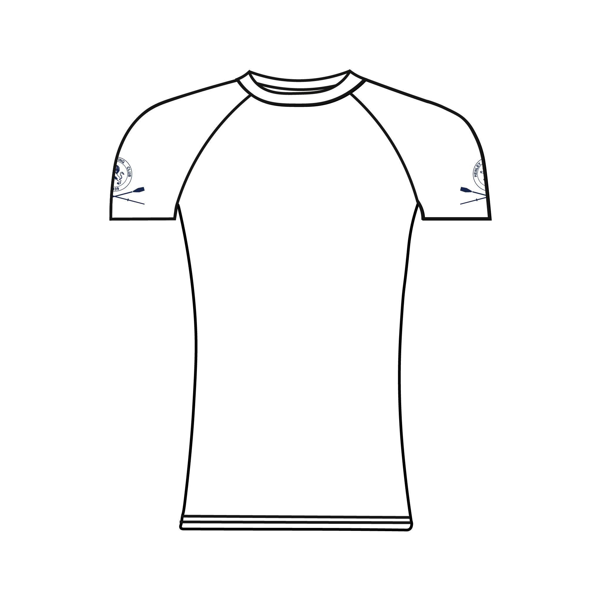 Henley Rowing Club Racing Short Sleeve Base Layer