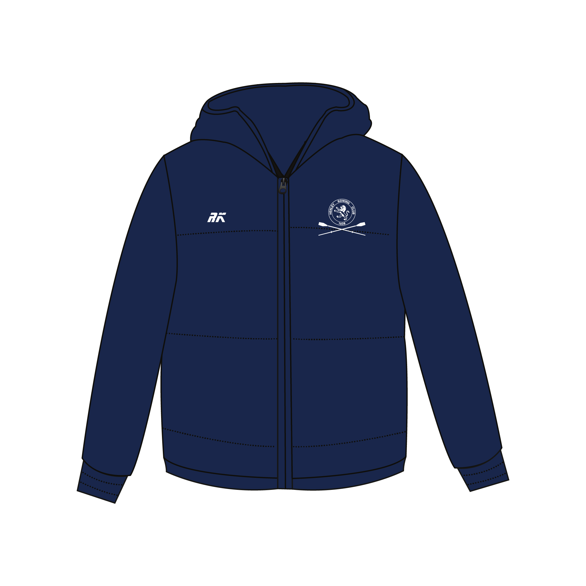 Henley Rowing Club Puffa Jacket
