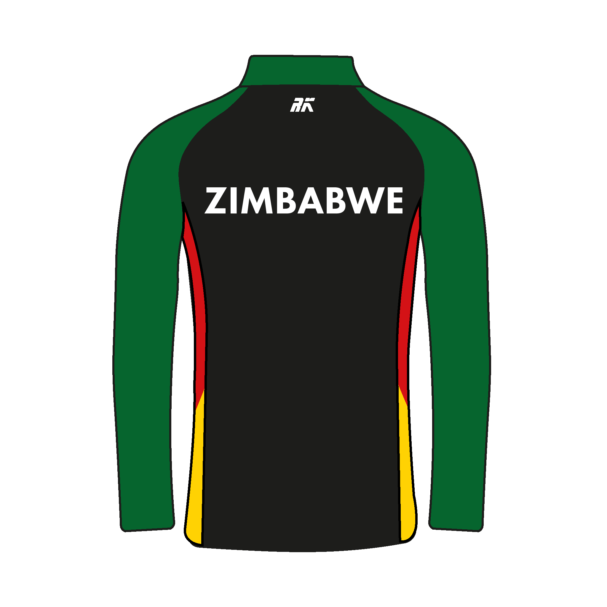 Team Zimbabwe Bespoke Q-Zip 2