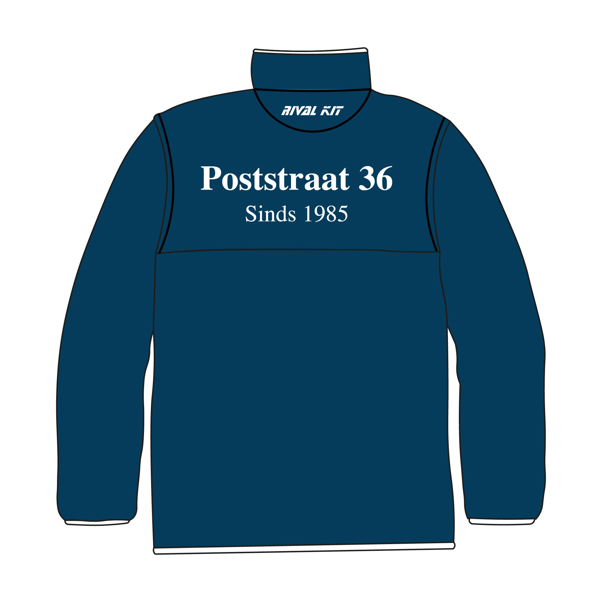 Poststraat 36 Pocket Fleece 2