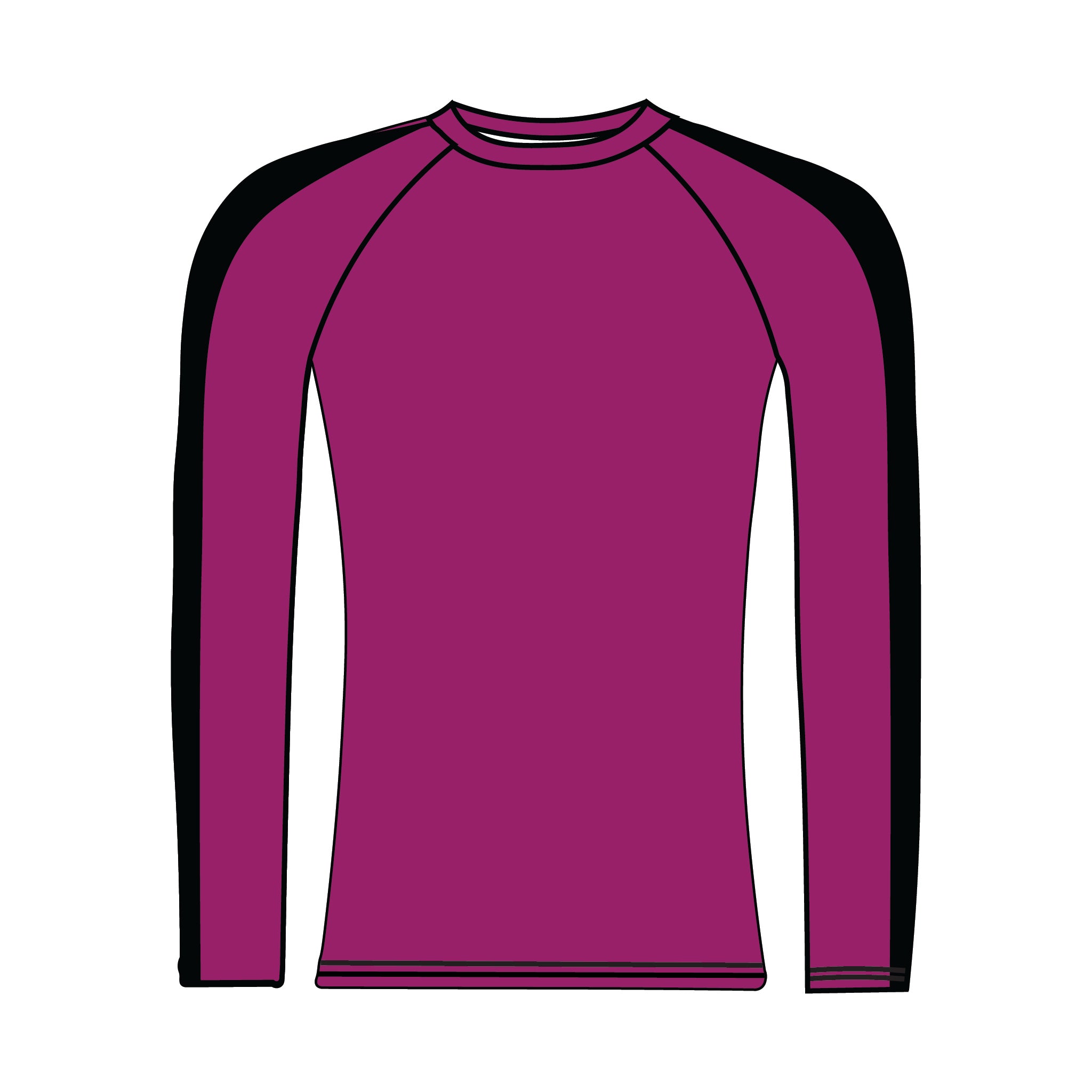 Downing College Boat Club Long Sleeve Base Layer