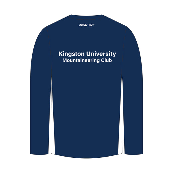 Kingston University Mountaineering Club Long Sleeve Gym T-shirt 3