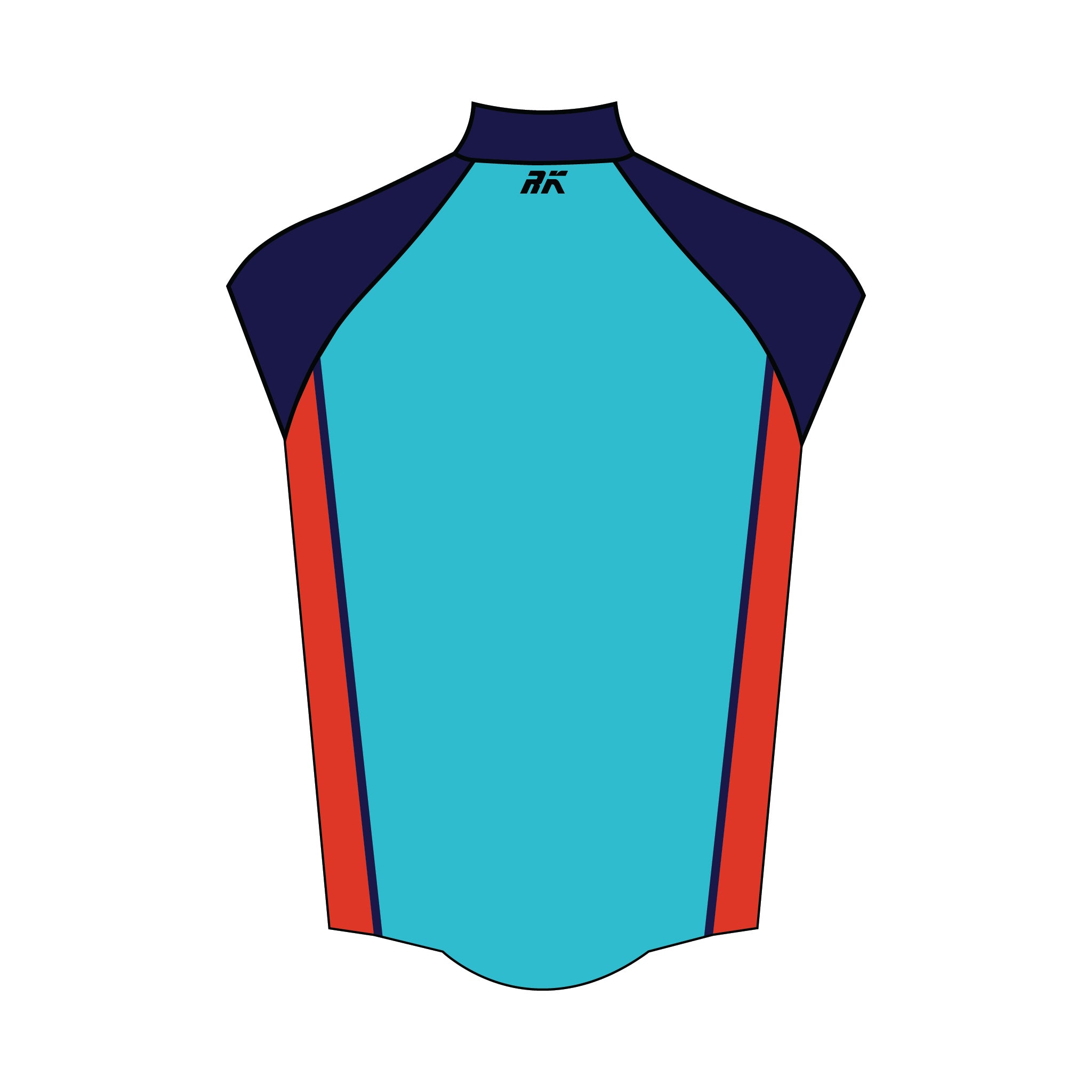 Burnham-On-Sea Gig Rowing Club Thermal Gilet 1