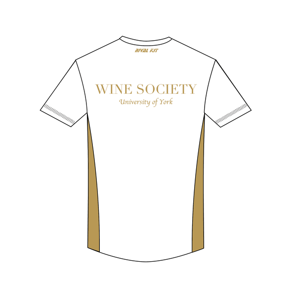 University of York Wine Appreciation Society Bespoke Gym T-Shirt