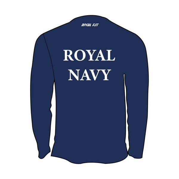 Royal Navy Rowing Association Bespoke Long Sleeve Gym T-Shirt 2